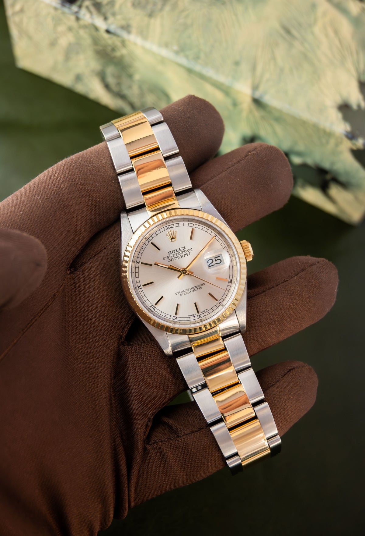 Rolex Datejust 36 Ref.16233 | Oyster Bracelet | Fluted Bezel | 1989 | Silver Dial | Caliber 3035