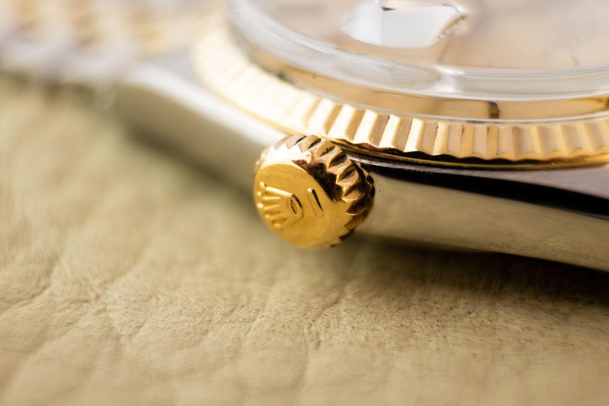 Rolex Datejust 36 Ref.1601 | Jubilee Bracelet | Fluted Bezel | 1972 | Gold Dial | Caliber 1570
