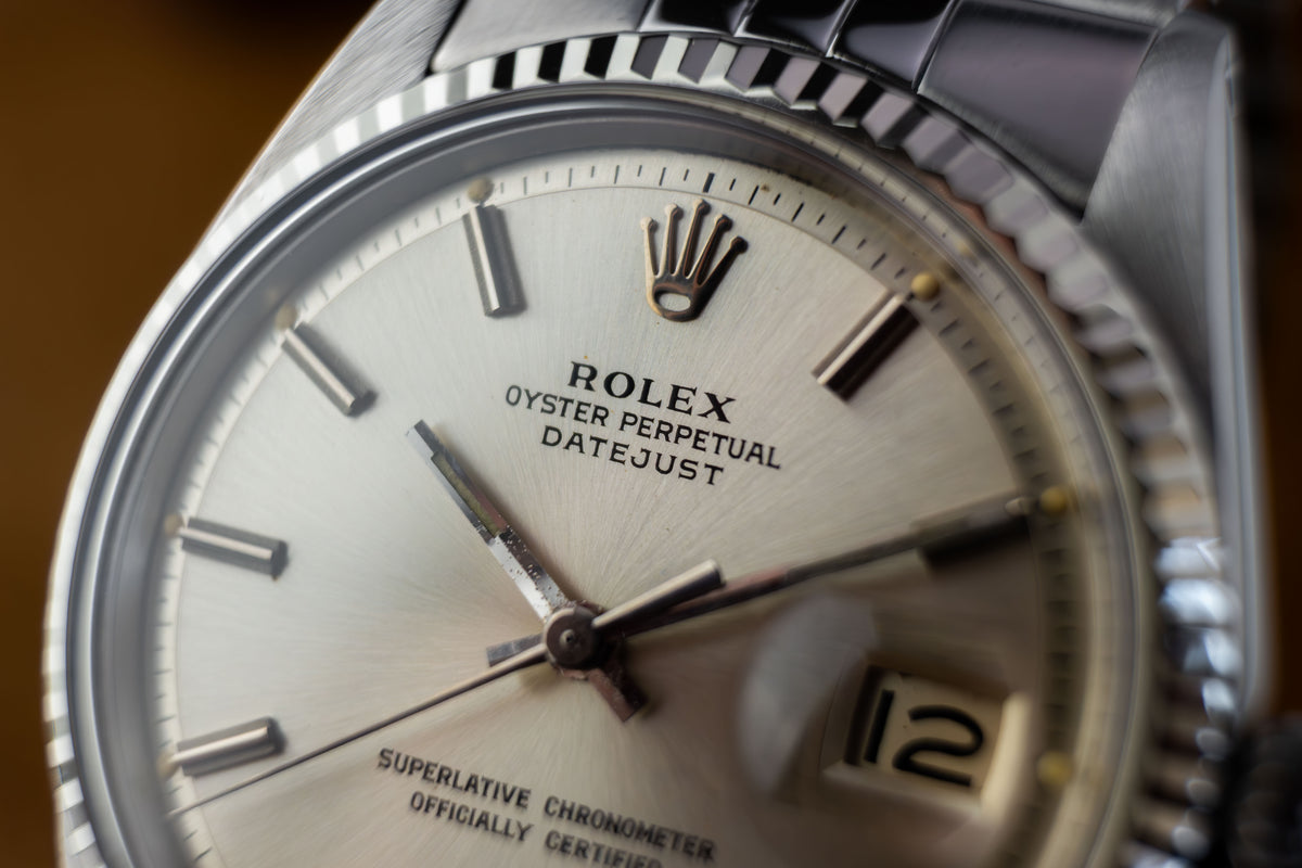 Rolex Oyster Perpetual Datejust 36 Ref. 1601 | Jubilee Bracelet | Fluted Bezel | 1969