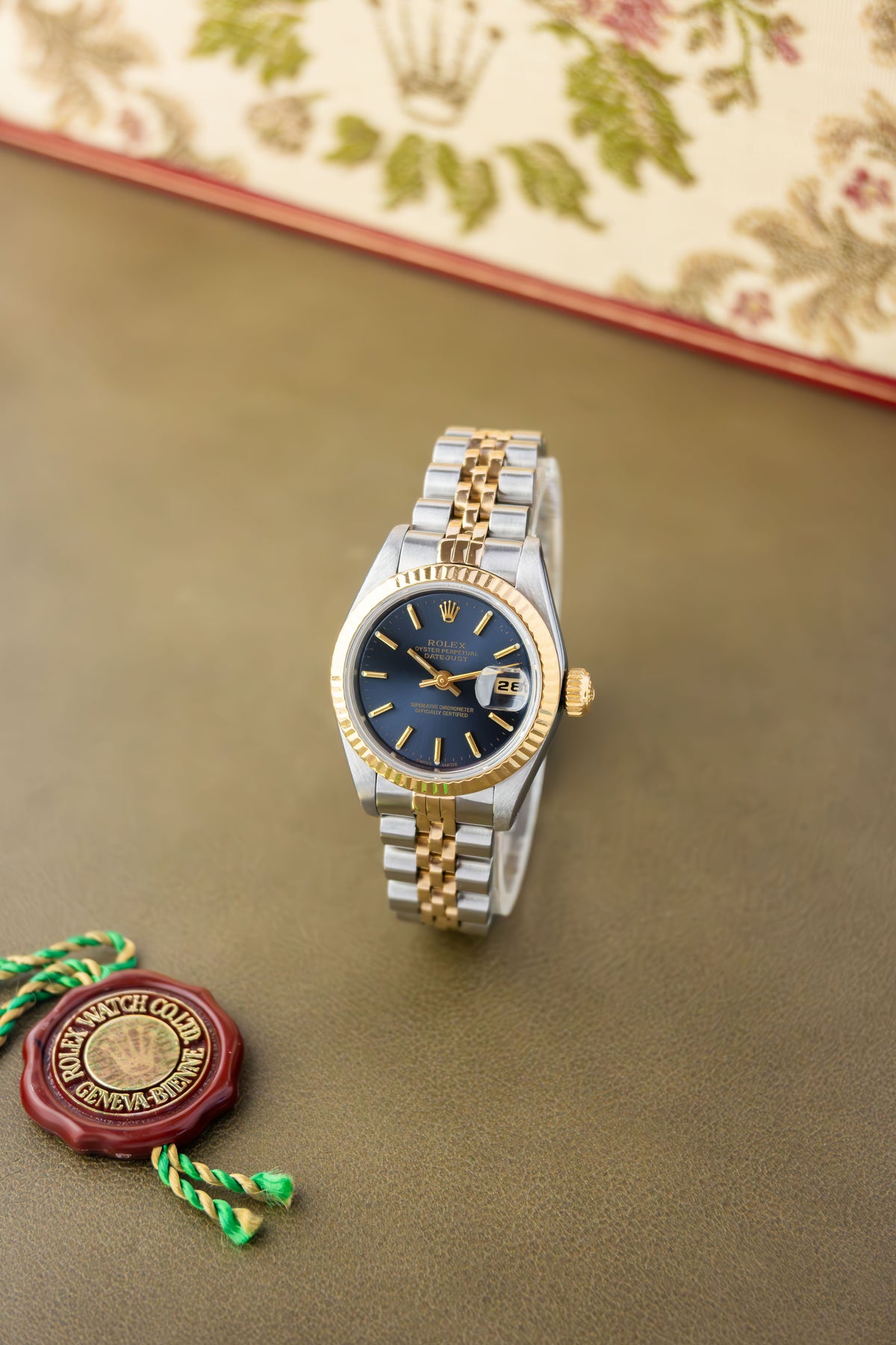 Rolex Oyster Perpetual Datejust 26 Ref. 69173 | Jubilee Bracelet | Fluted Bezel | Blue Dial | 1988