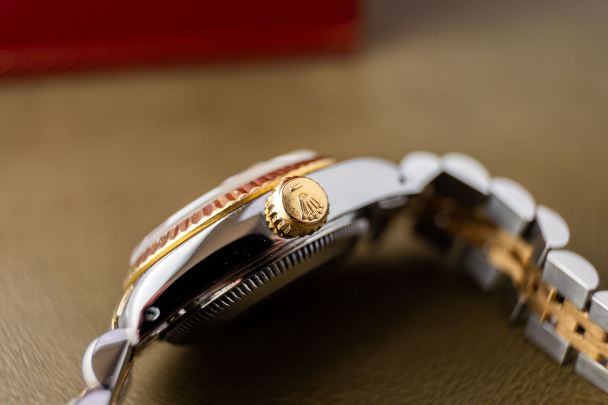 Rolex Oyster Perpetual Datejust 26 Ref. 69173 | Jubilee Bracelet | Fluted Bezel | Blue Dial | 1988