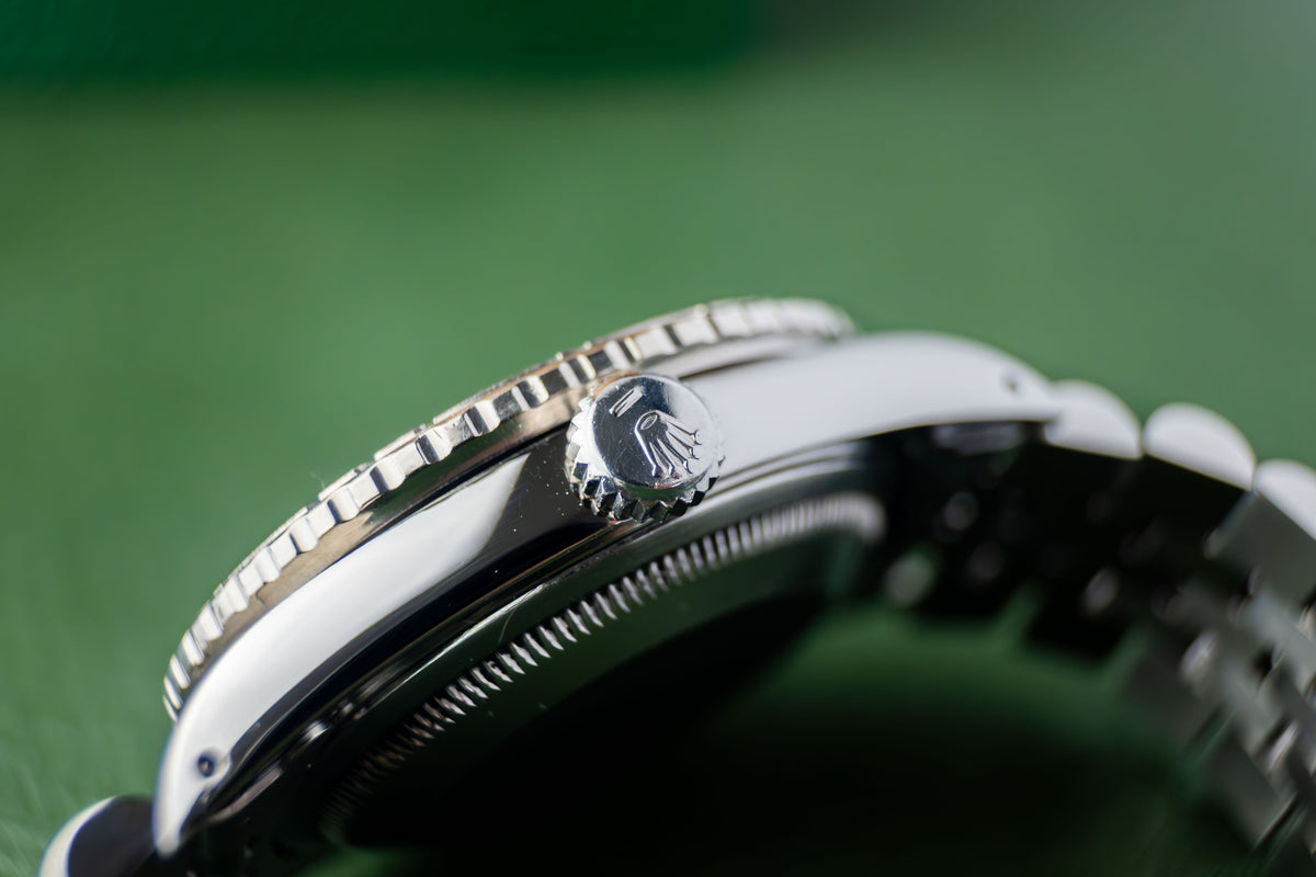 Rolex Datejust 36 Ref.16264 | Jubilee Bracelet | Turn O Graph Bezel | 1991 | Black Patina Dial | Caliber 3135