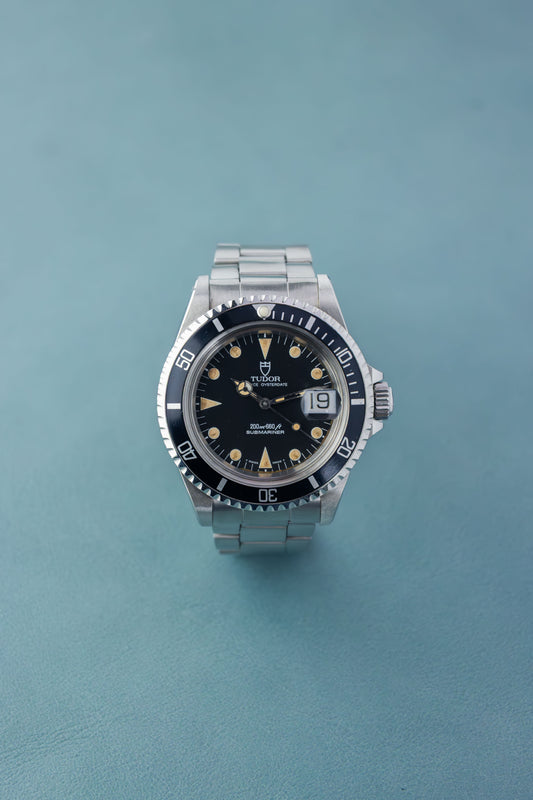 Tudor Submariner 40 Ref.79090 | Oyster Bracelet | 1992 | Black Dial | Patina Hour Marks | Caliber ETA 2824-2