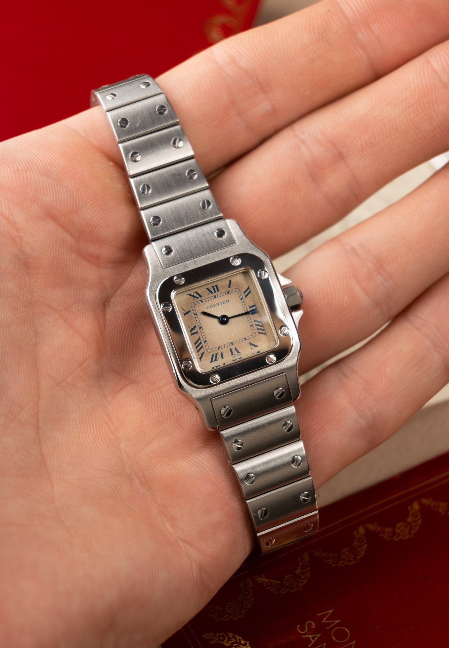 Cartier Santos Galbée 24 + Papers