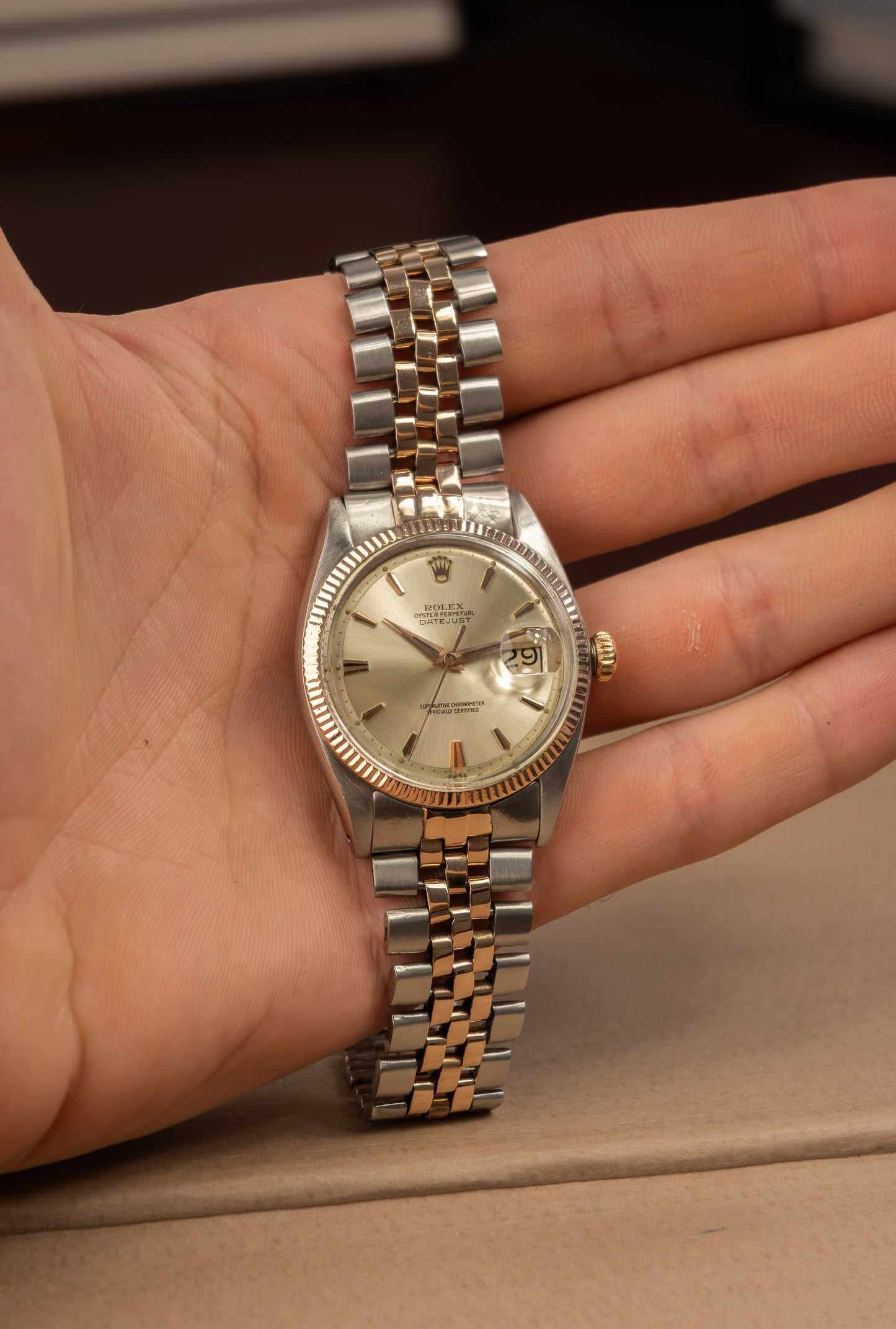 Rolex Oyster Perpetual Datejust 36 'Rose gold'