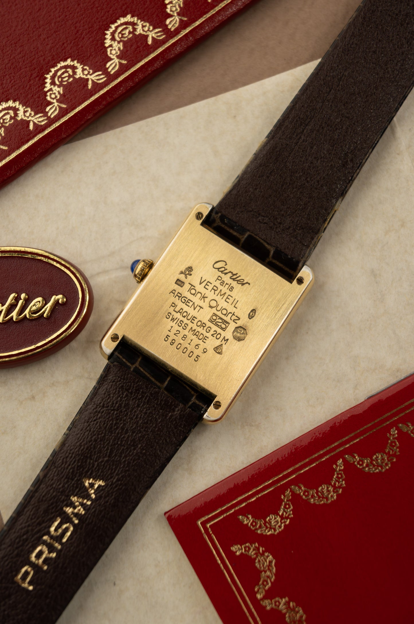 Cartier Tank Must Large 'Lemon'