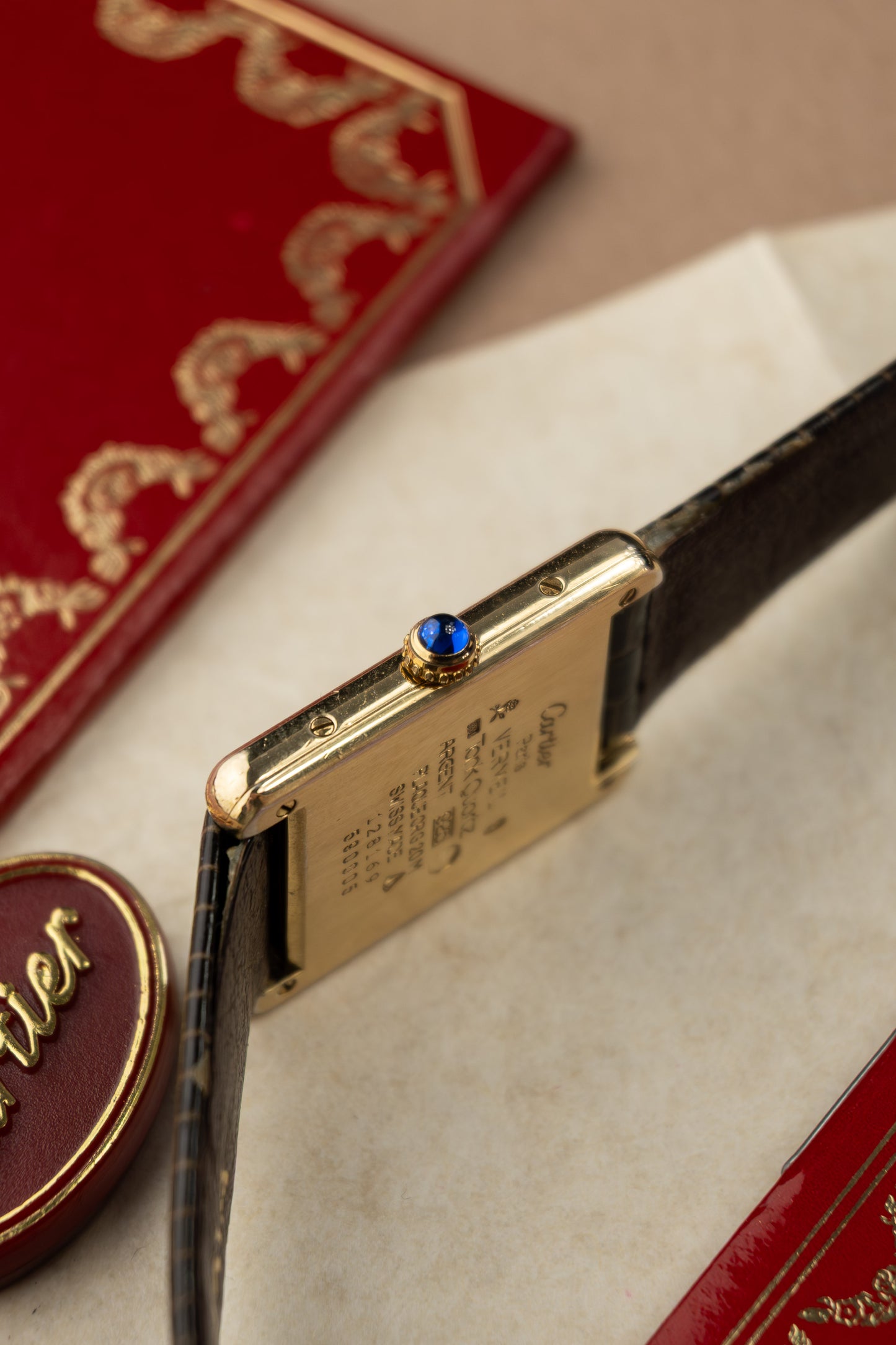 Cartier Tank Must Large 'Lemon'