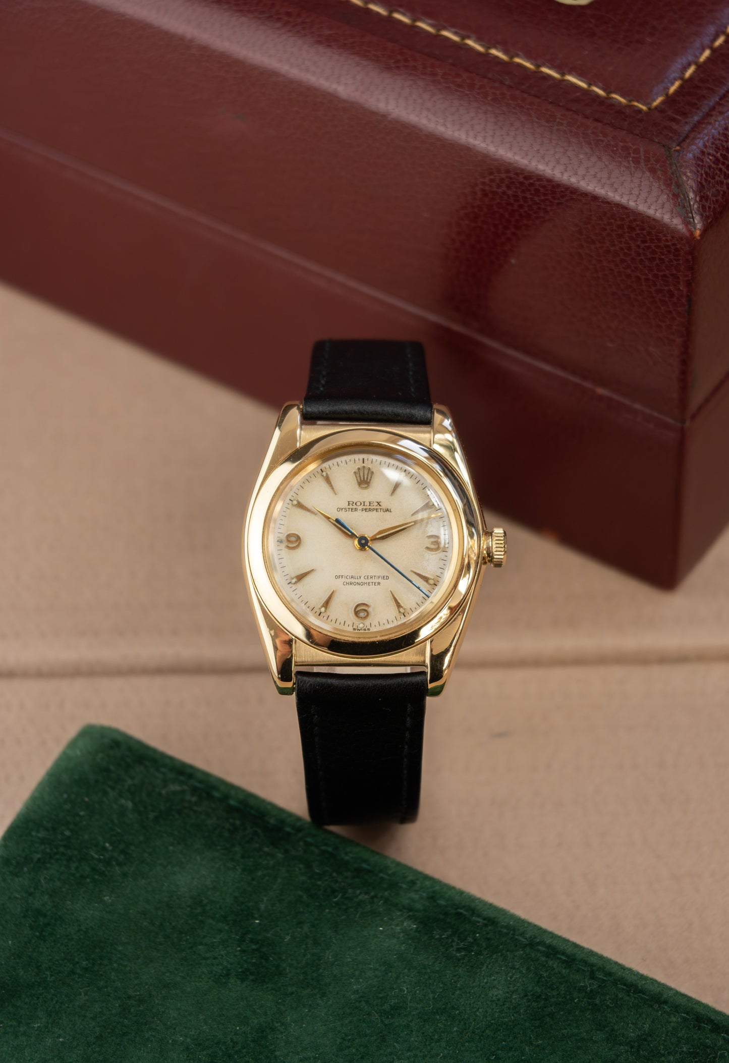 Rolex Oyster Perpetual Bubbleback 32 '18K'