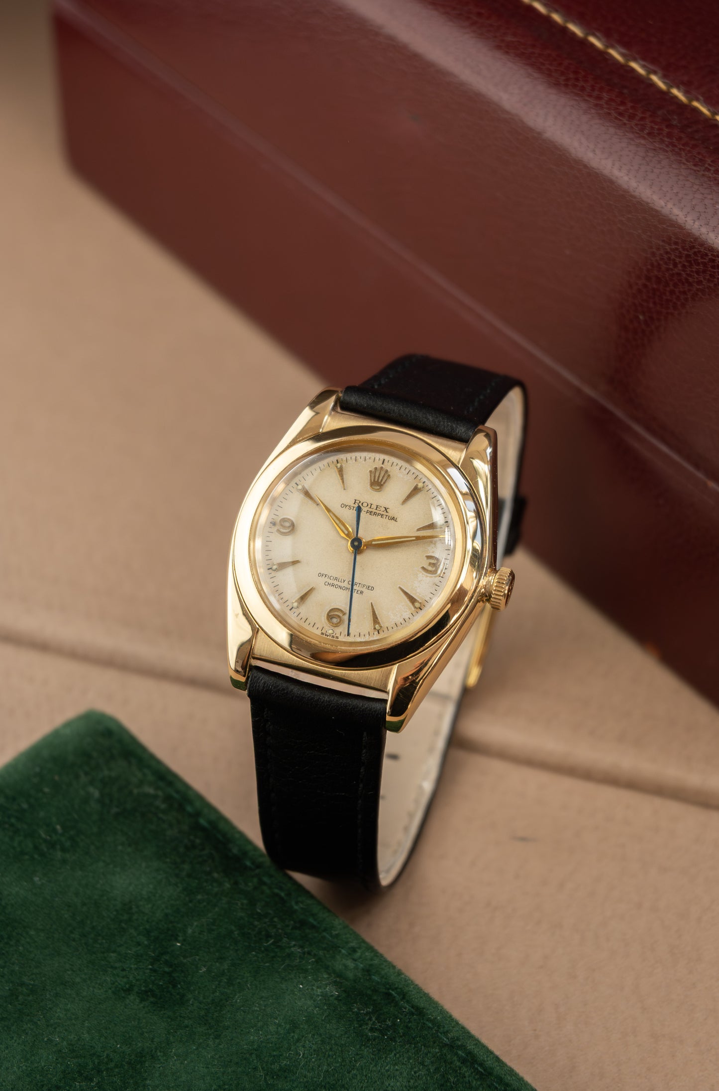Rolex Oyster Perpetual Bubbleback 32 '18K'
