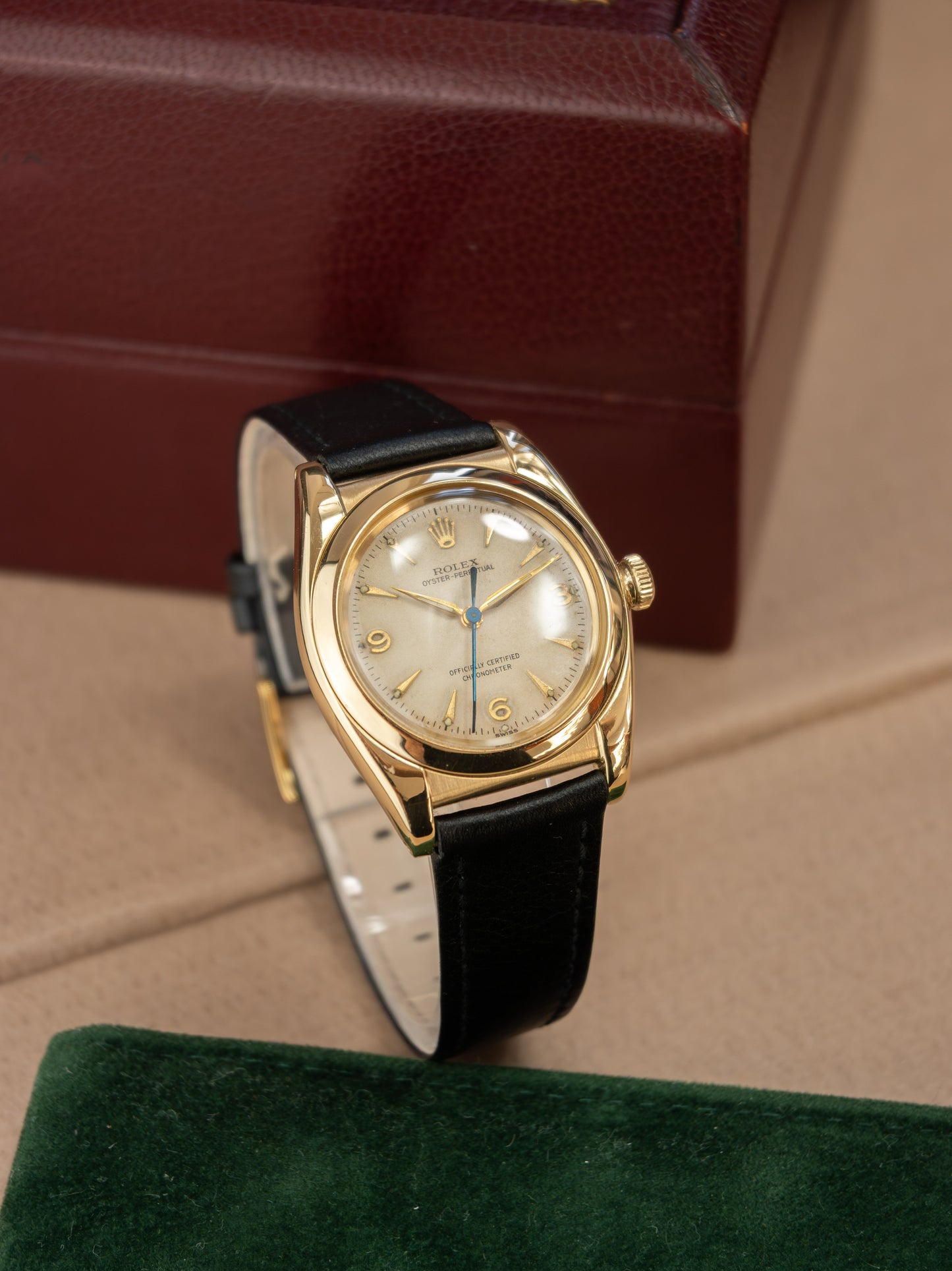 Rolex Oyster Perpetual Bubbleback 32 '18K'
