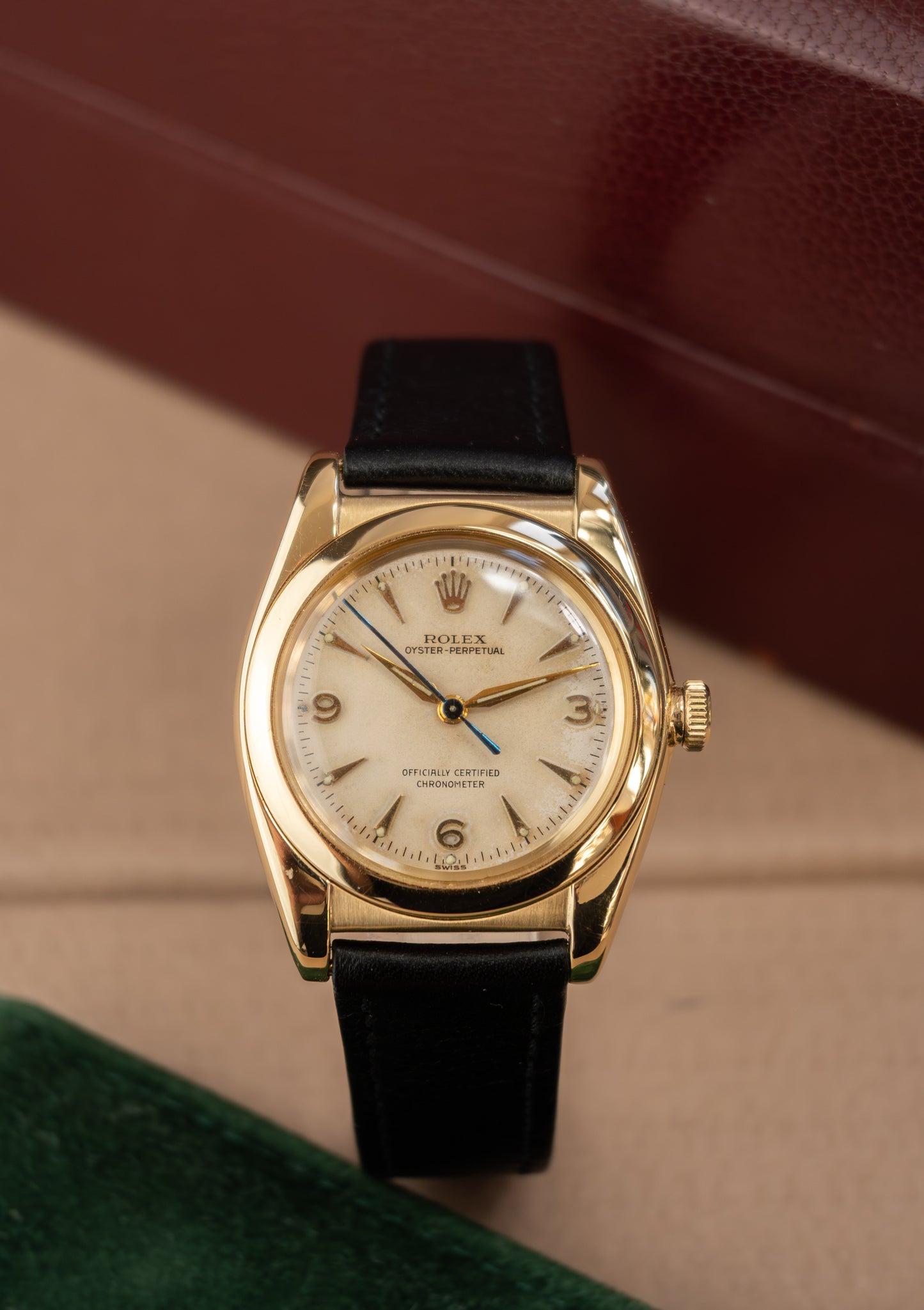 Rolex Oyster Perpetual Bubbleback 32 '18K'