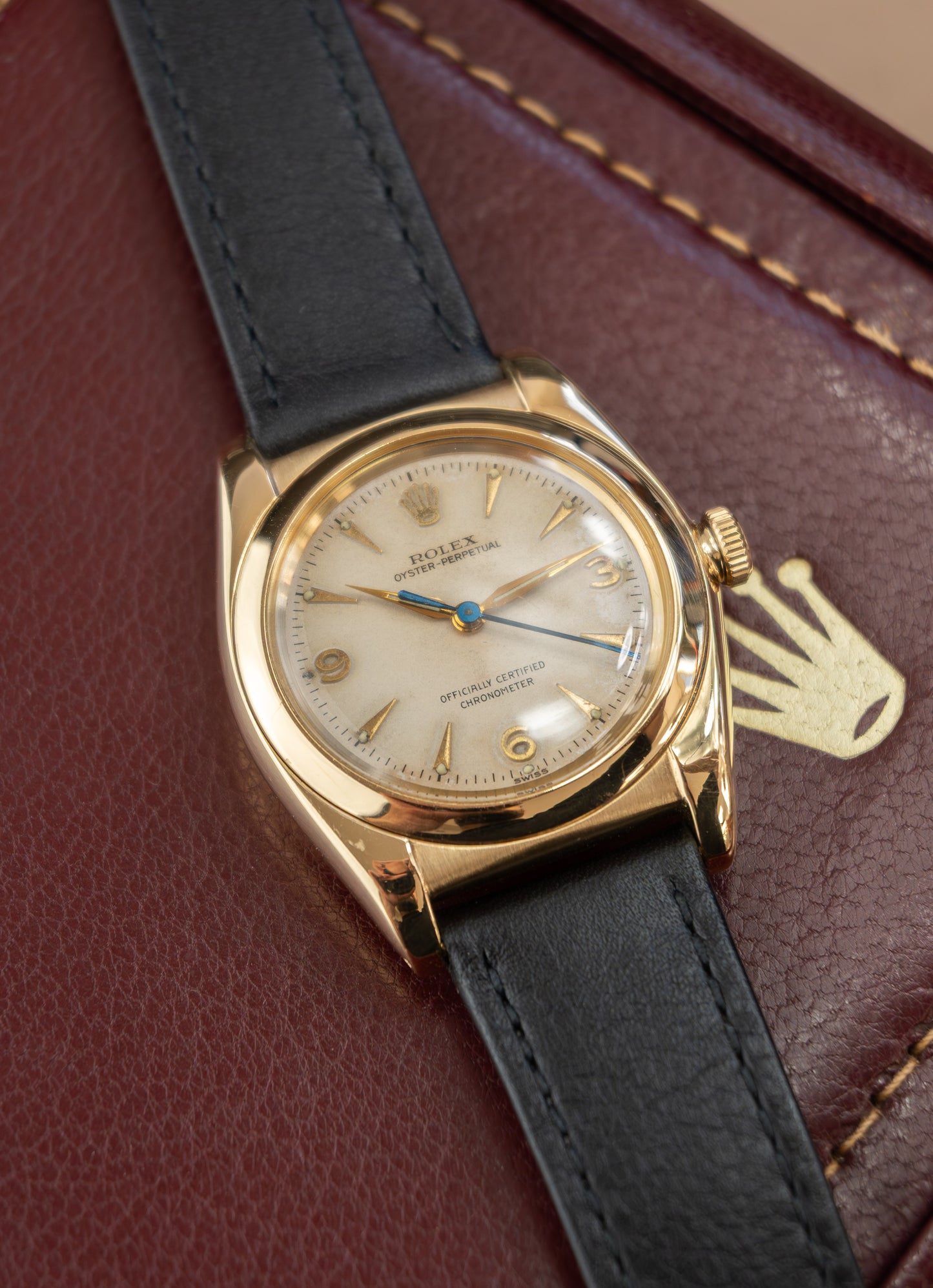 Rolex Oyster Perpetual Bubbleback 32 '18K'