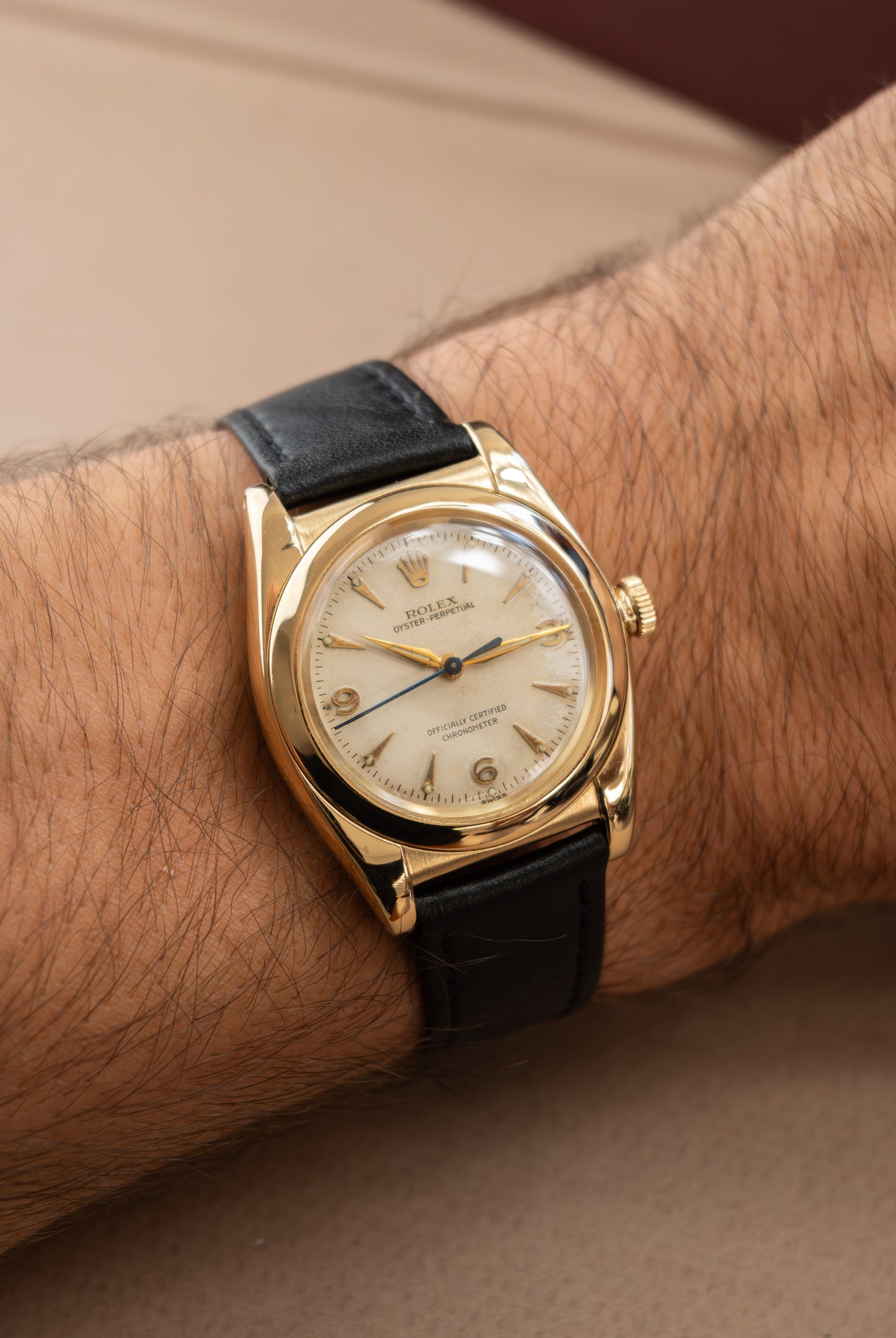 Rolex Oyster Perpetual Bubbleback 32 '18K'