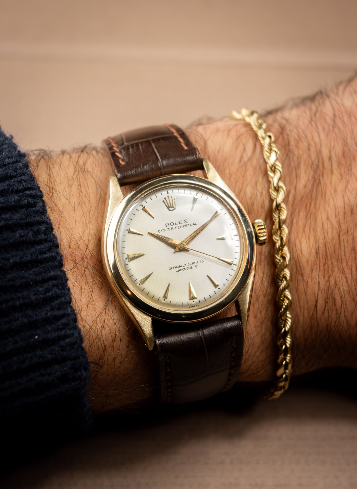 Rolex Oyster Perpetual 34 '14K'
