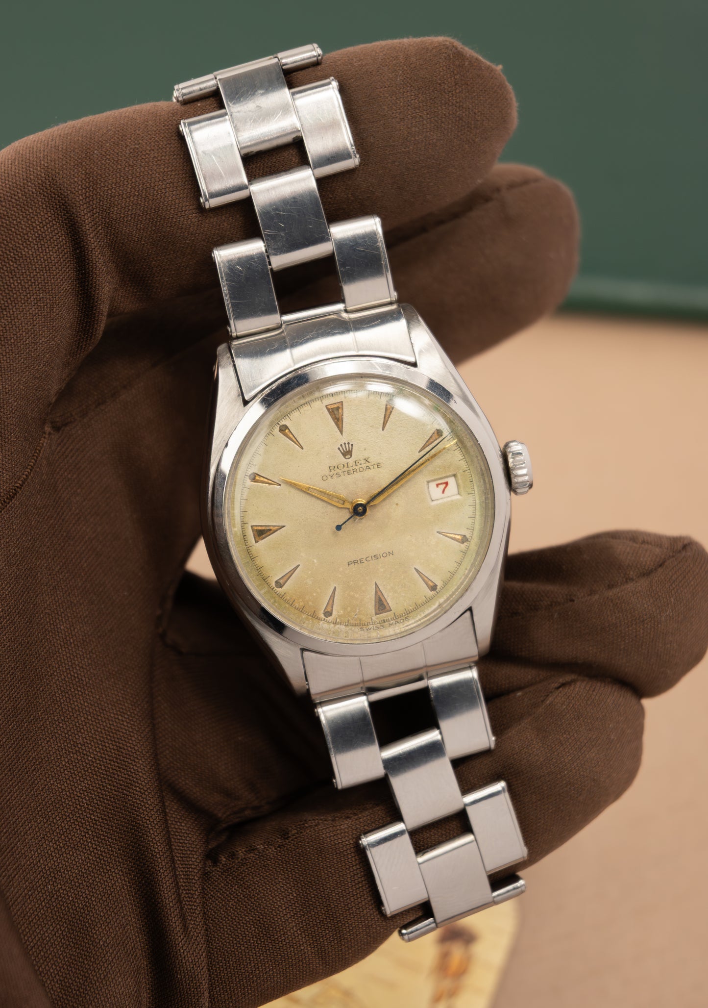 Rolex Oysterdate Precision 34 'Red date'