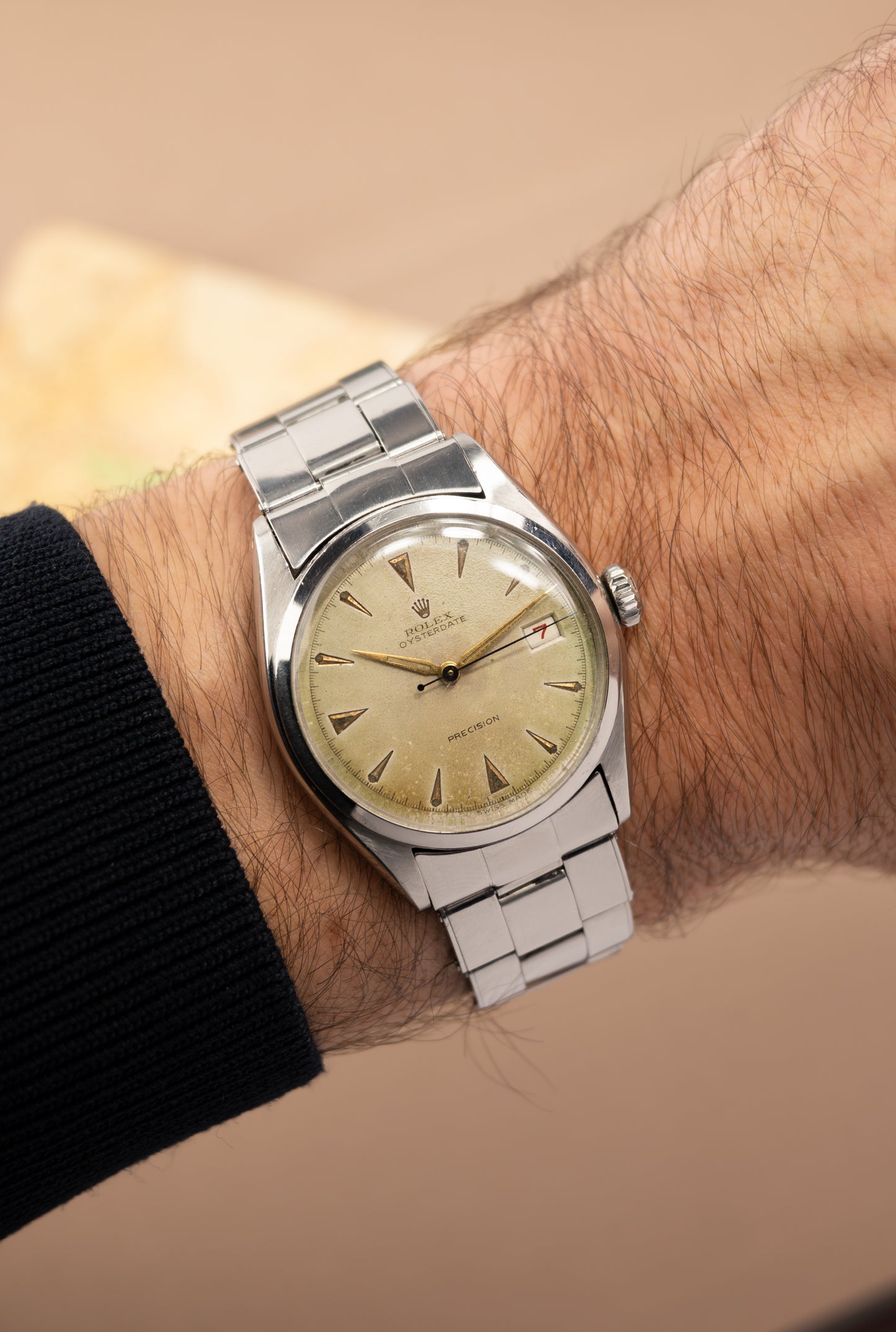 Rolex Oysterdate Precision 34 'Red date'