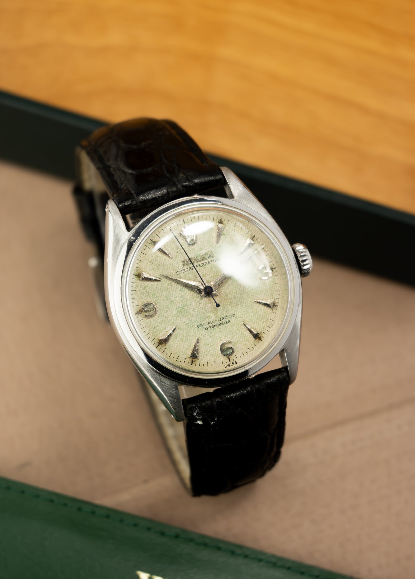 Rolex Oyster Perpetual 34 'Waffle'