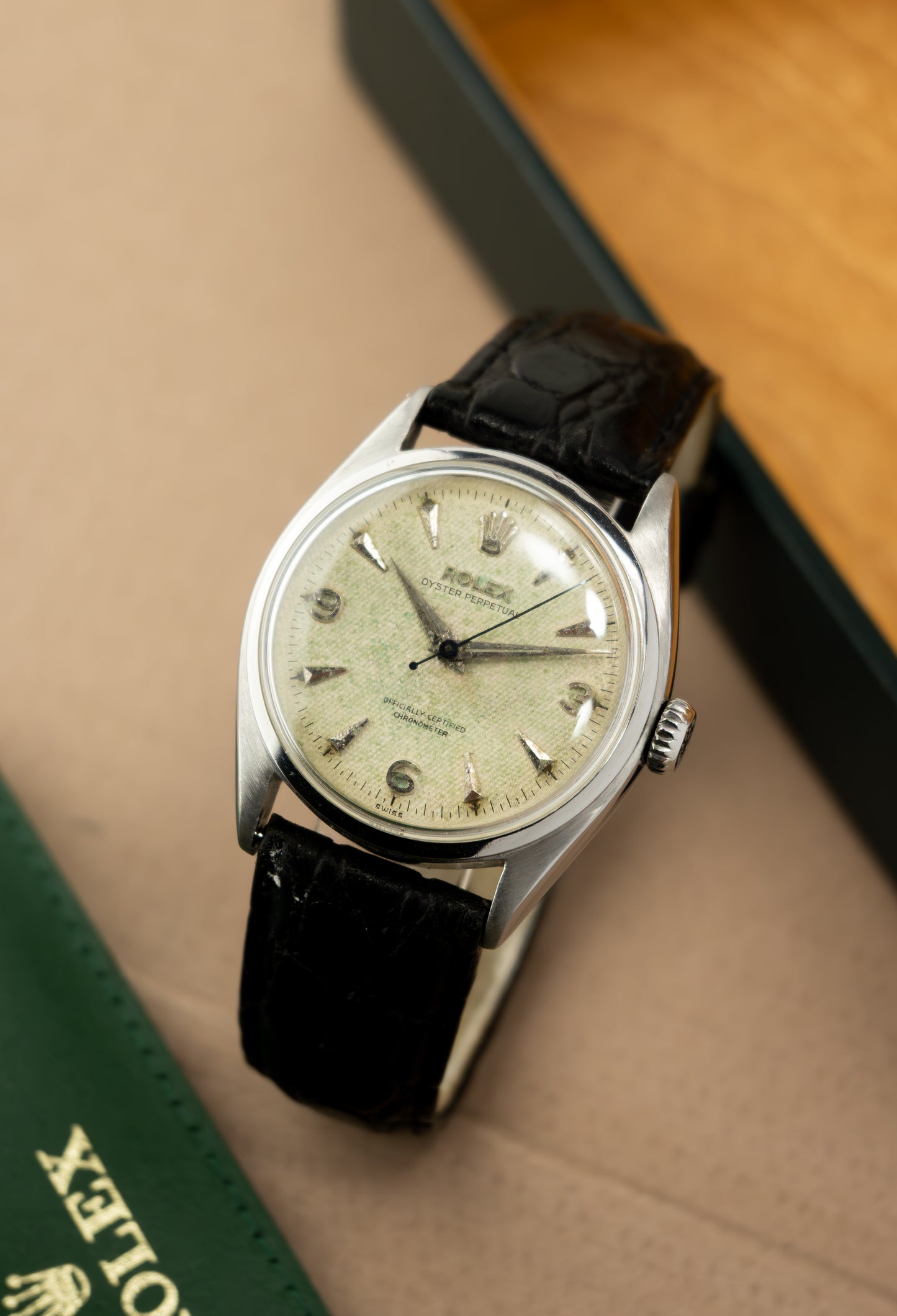 Rolex Oyster Perpetual 34 'Waffle'