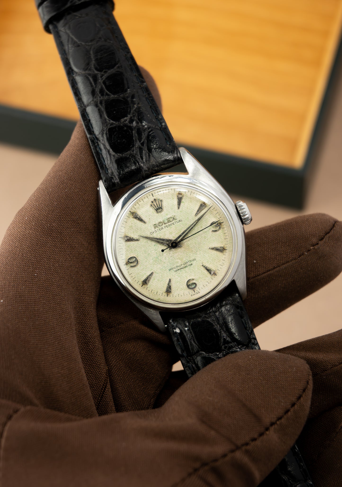 Rolex Oyster Perpetual 34 'Waffle'