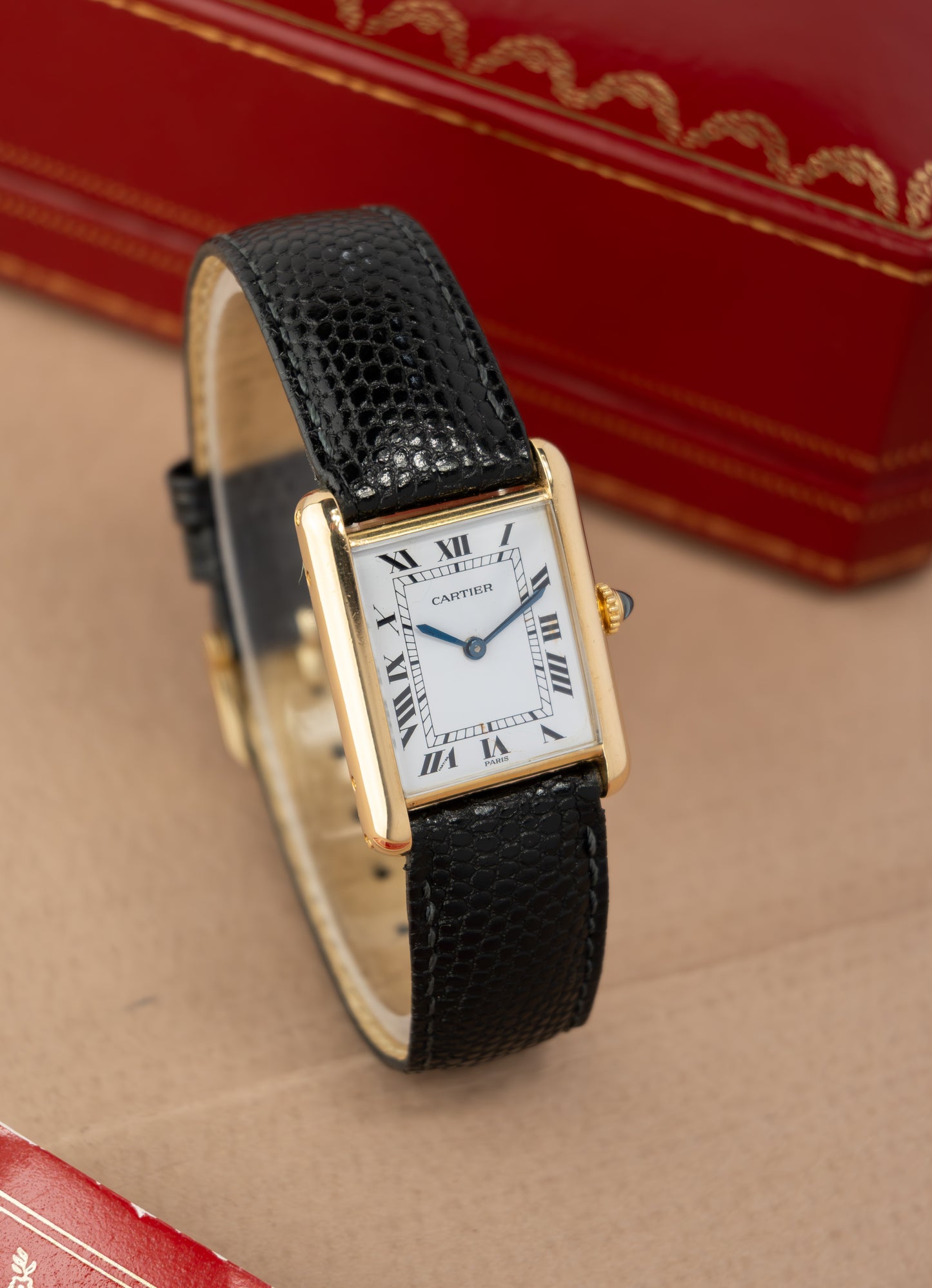 Cartier Tank Louis Paris '18k'