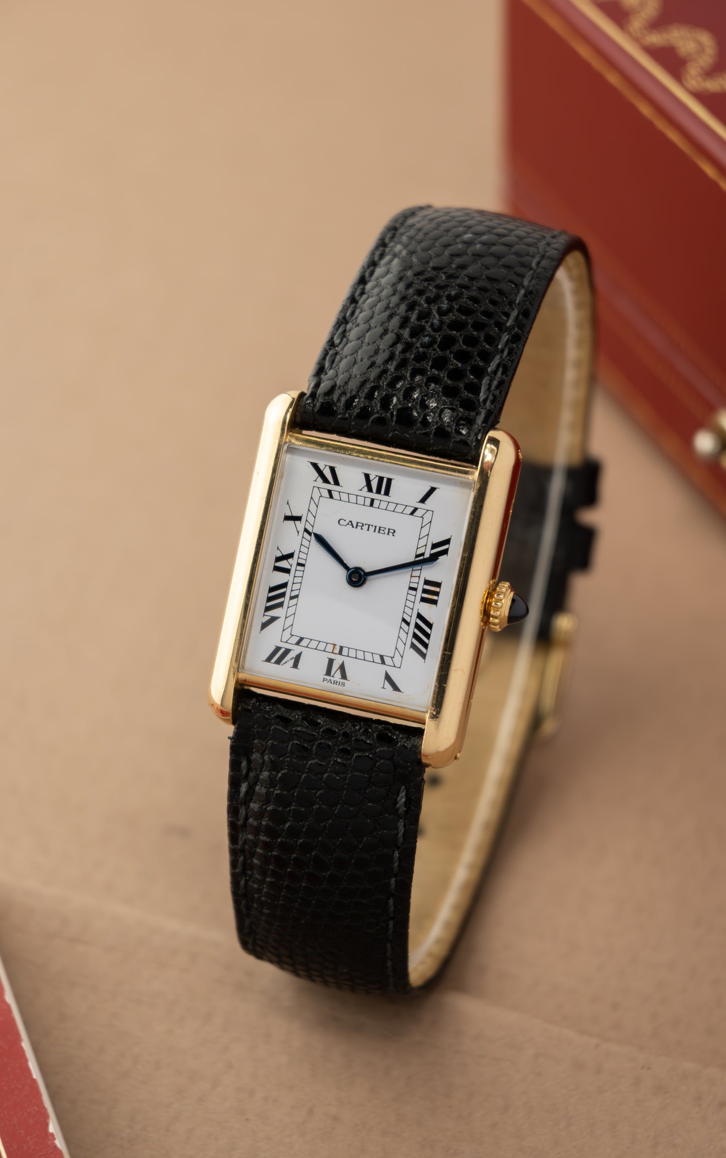 Cartier Tank Louis Paris '18k'