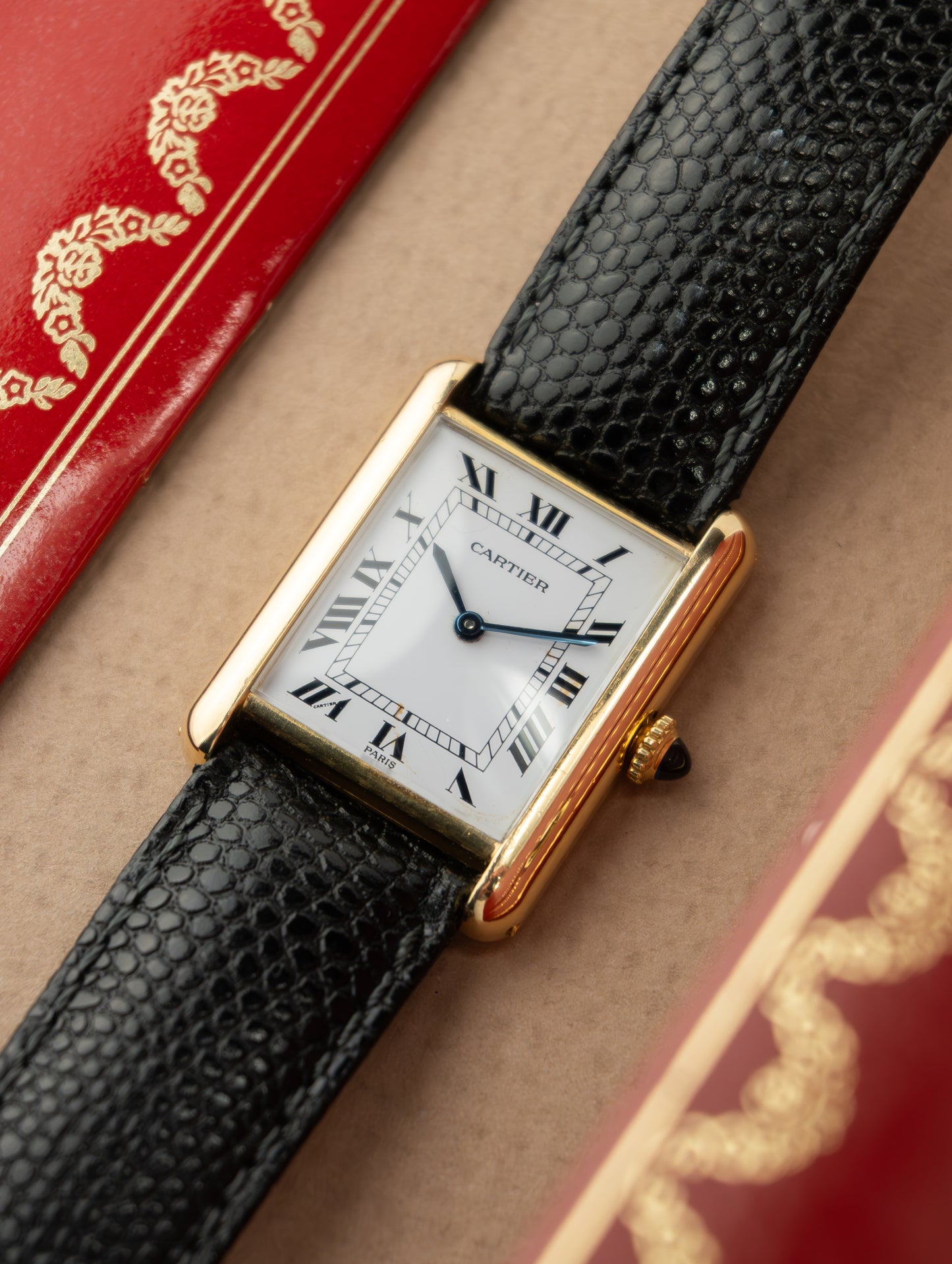 Cartier Tank Louis Paris '18k'
