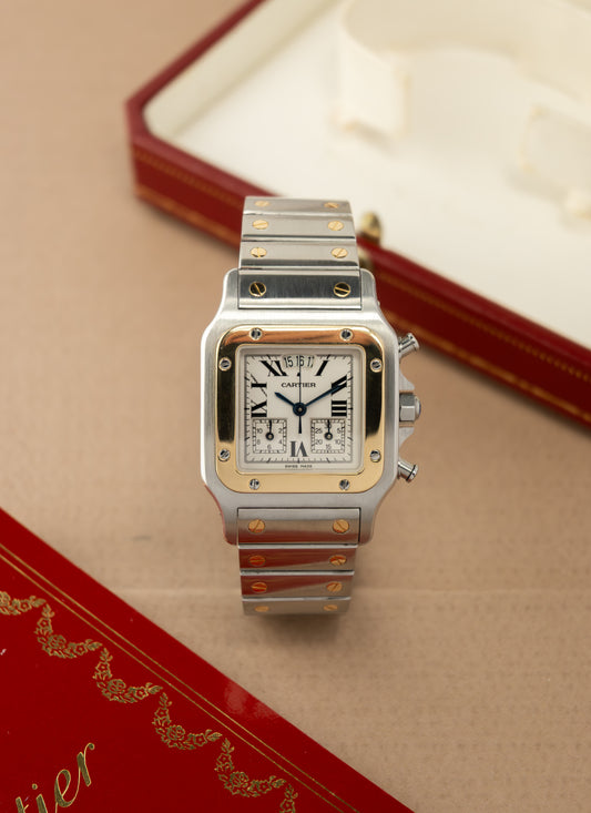 Cartier Santos Galbée Chronograph