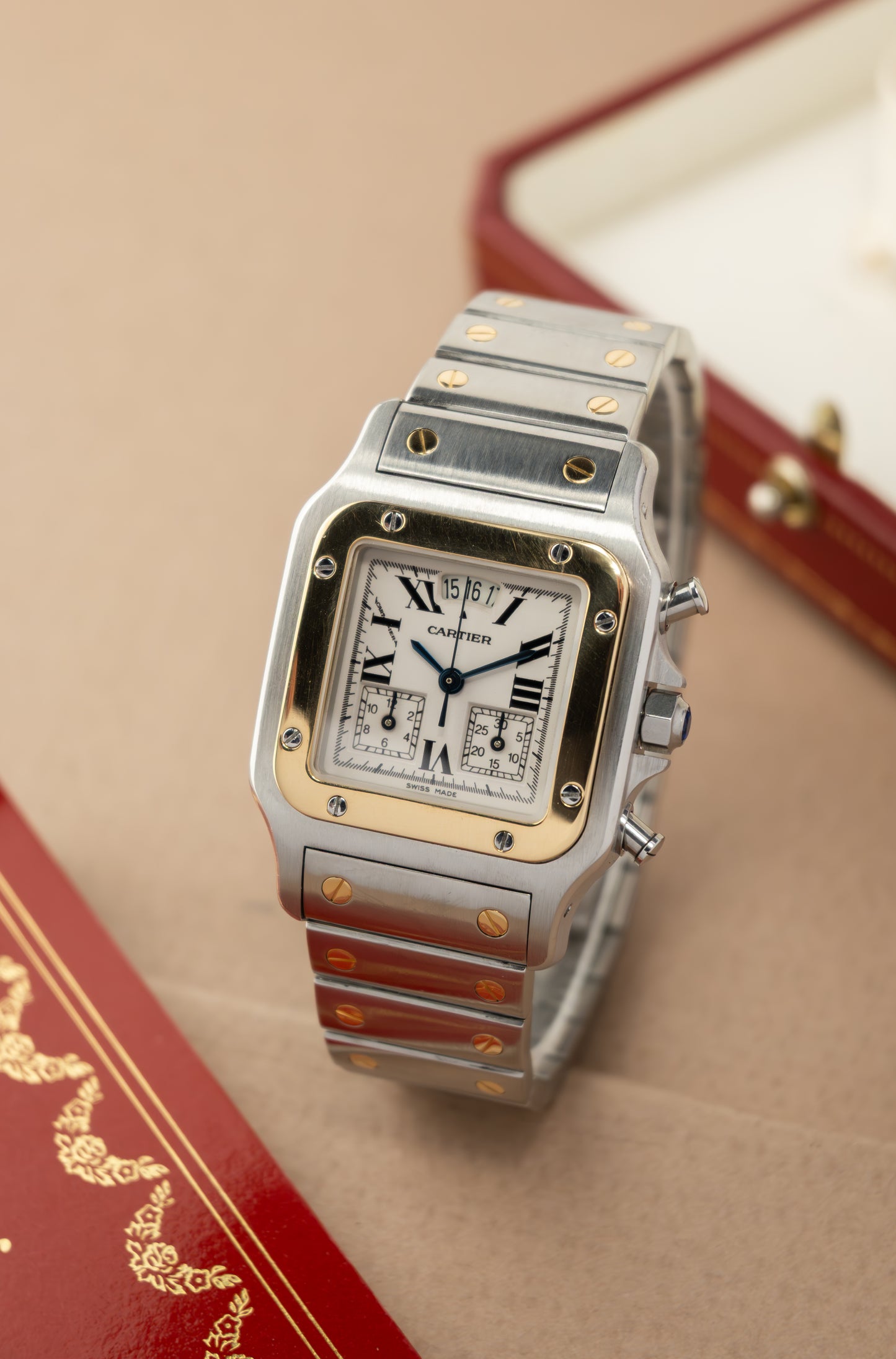 Cartier Santos Galbée Chronograph