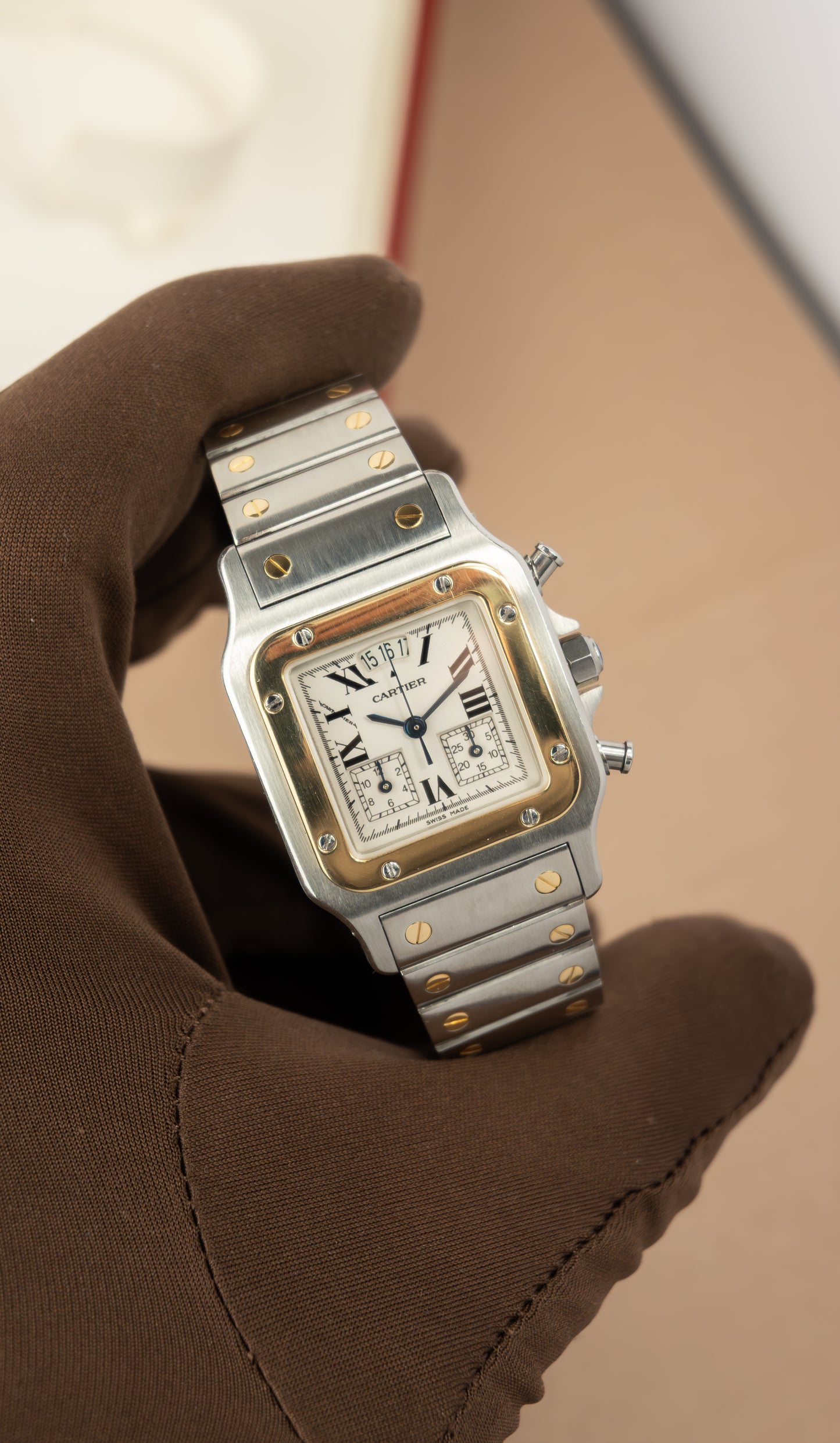 Cartier Santos Galbée Chronograph