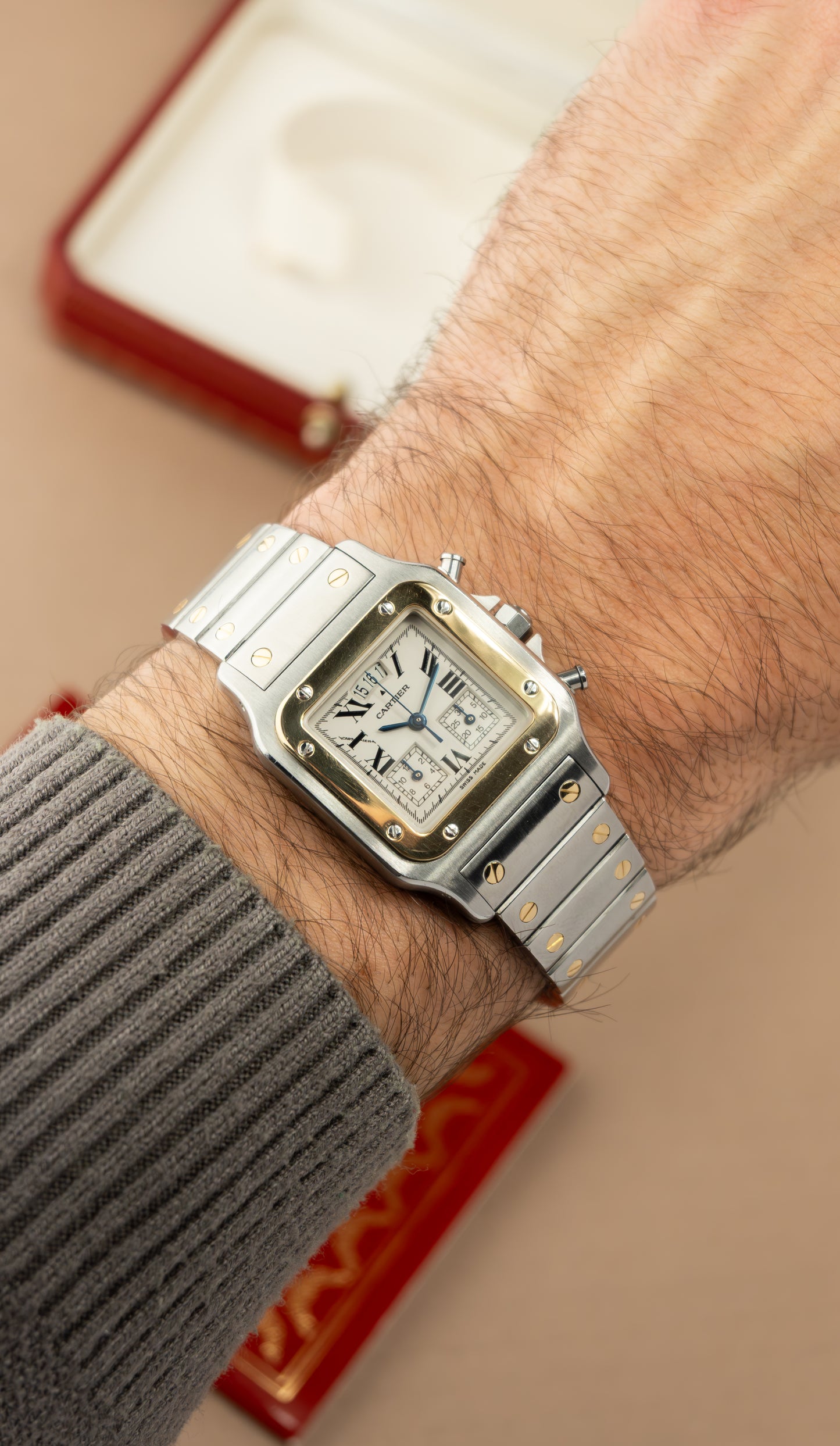 Cartier Santos Galbée Chronograph