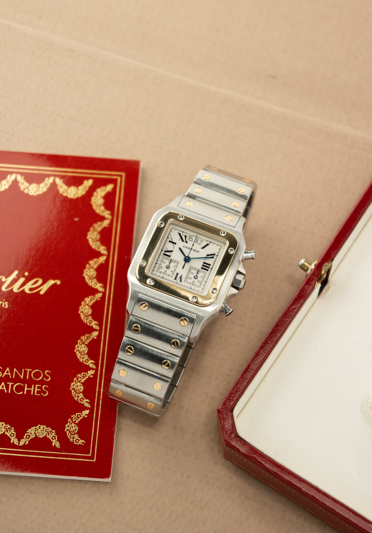 Cartier Santos Galbée Chronograph