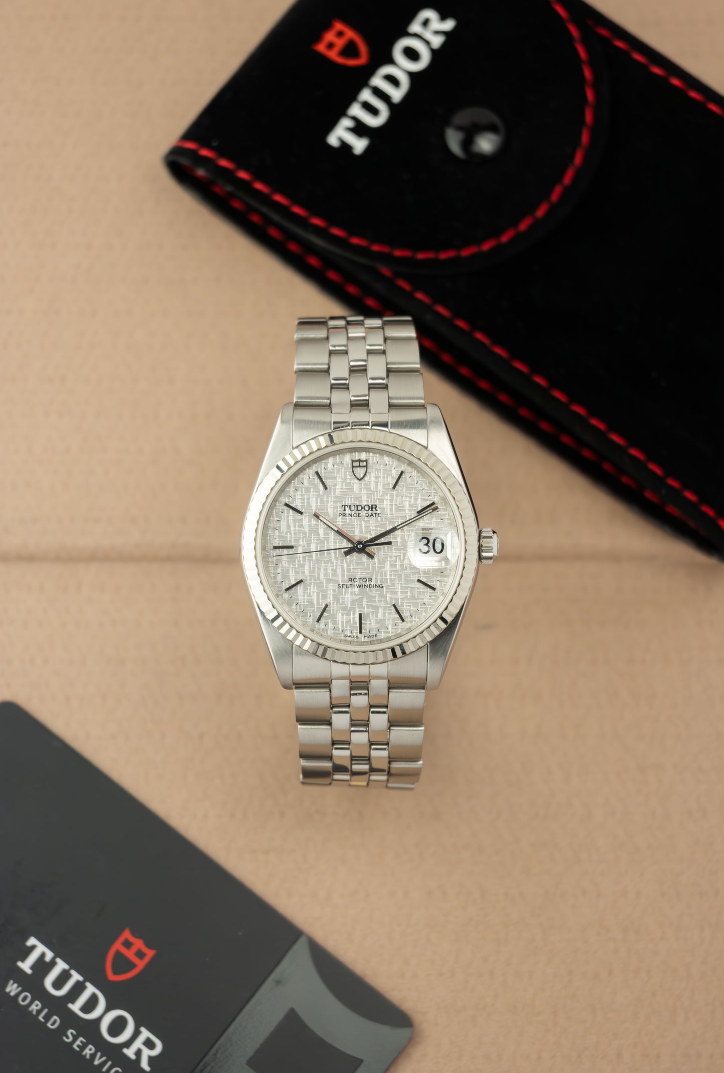 Tudor Prince Date 34 + 3 Years warranty