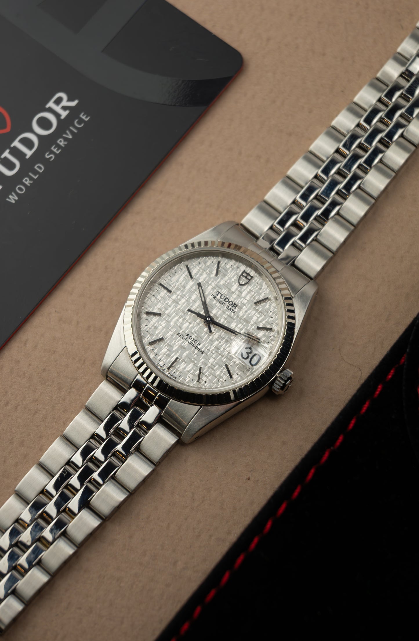 Tudor Prince Date 34 + 3 Years warranty