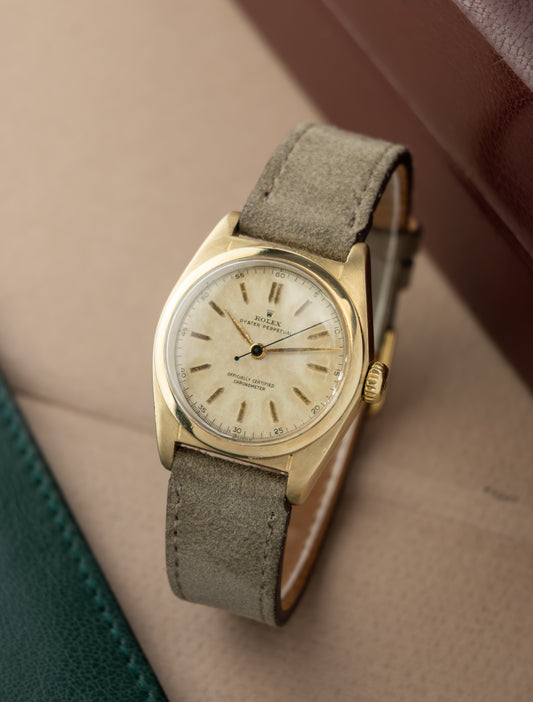 Rolex Oyster Perpetual Bubbleback 32 '18k'