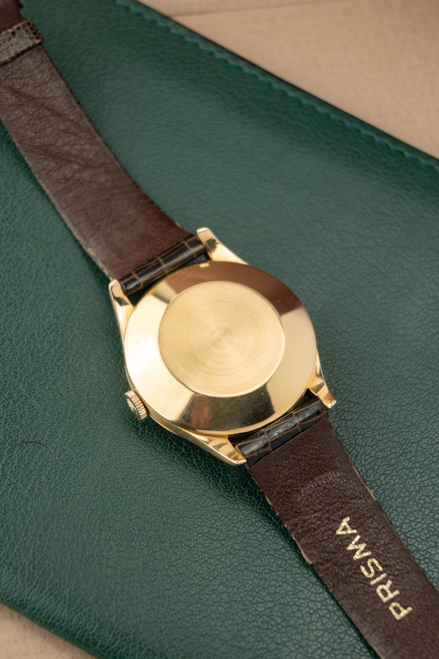 Rare Rolex Perpetual OCC | 18K Rose Gold | Vintage French Case | Salmon Sector Dial
