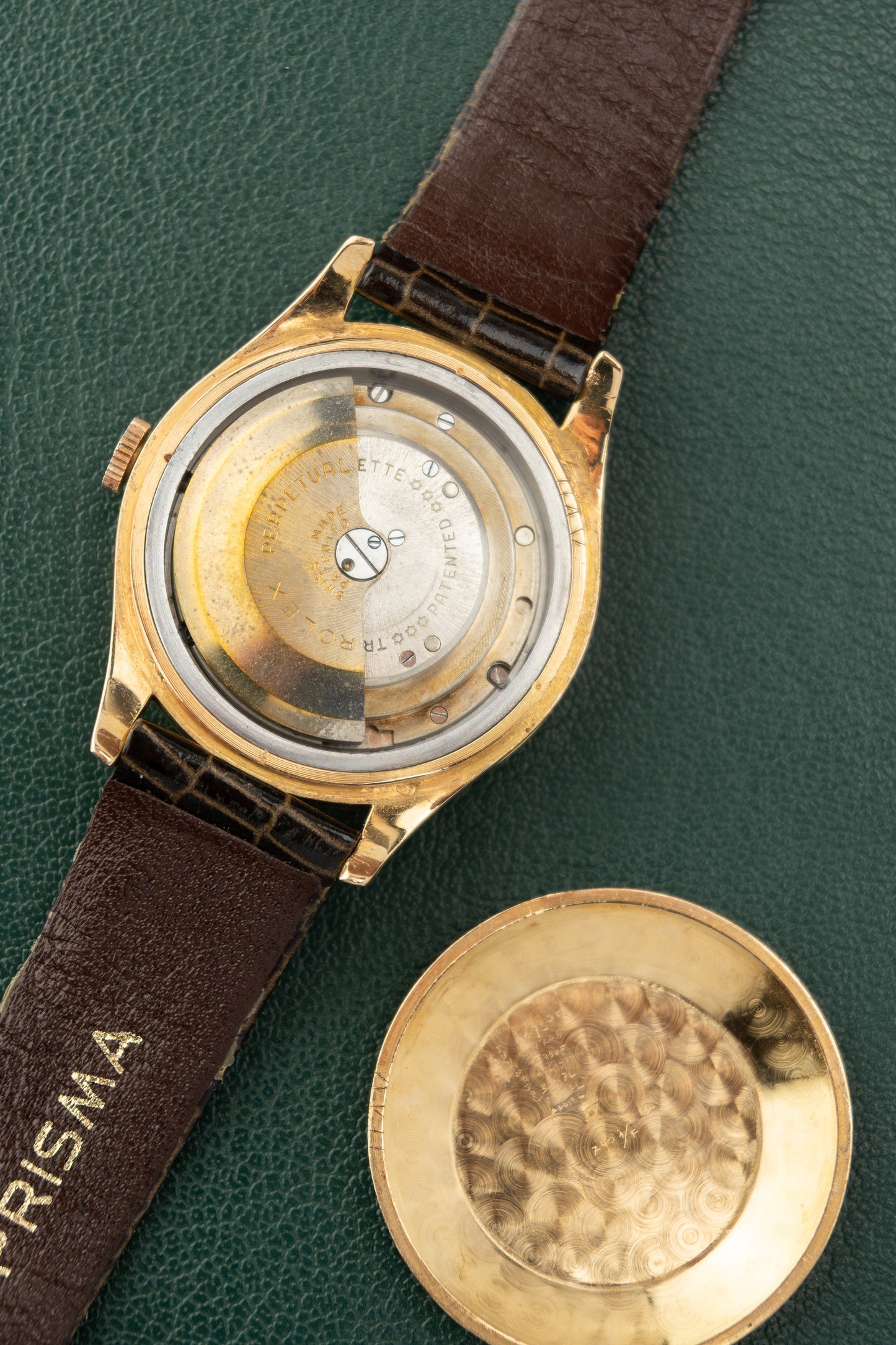 Rare Rolex Perpetual OCC | 18K Rose Gold | Vintage French Case | Salmon Sector Dial