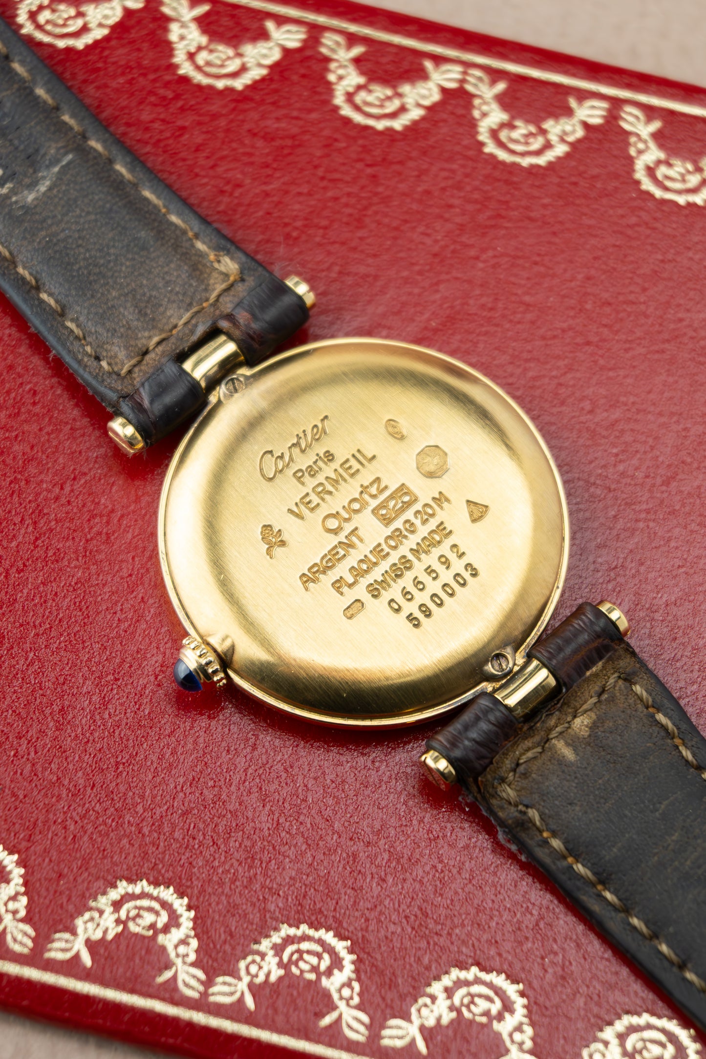 Cartier Vermeil Must 'Large'