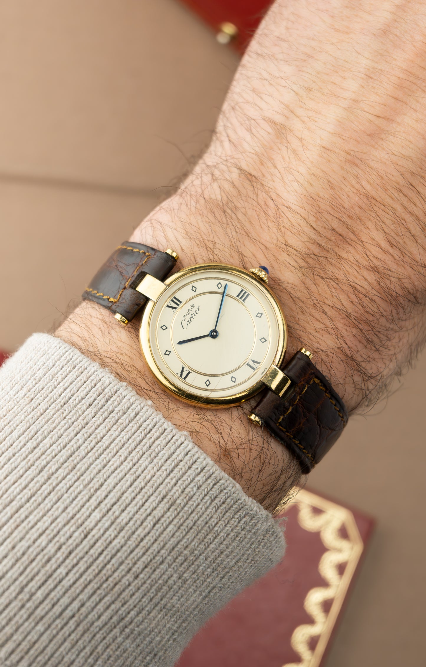 Cartier Vermeil Must 'Large'