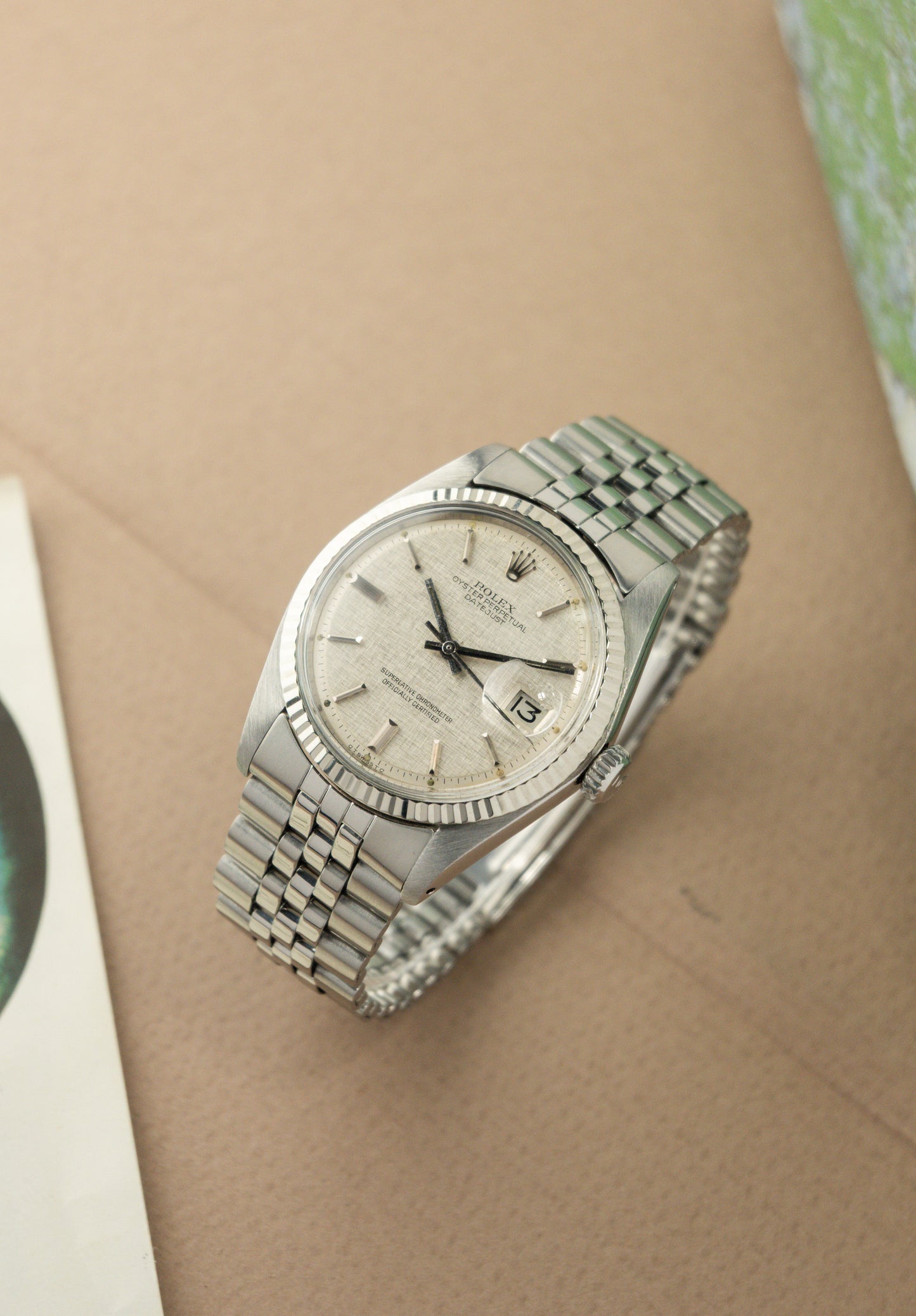 Rolex Datejust 36 'Linen Sigma dial'
