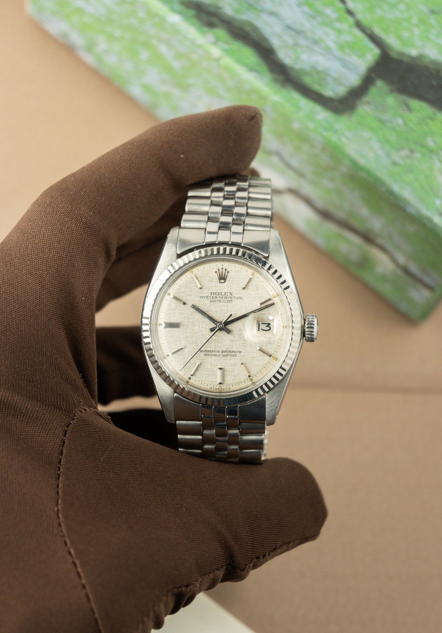 Rolex Datejust 36 'Linen Sigma dial'