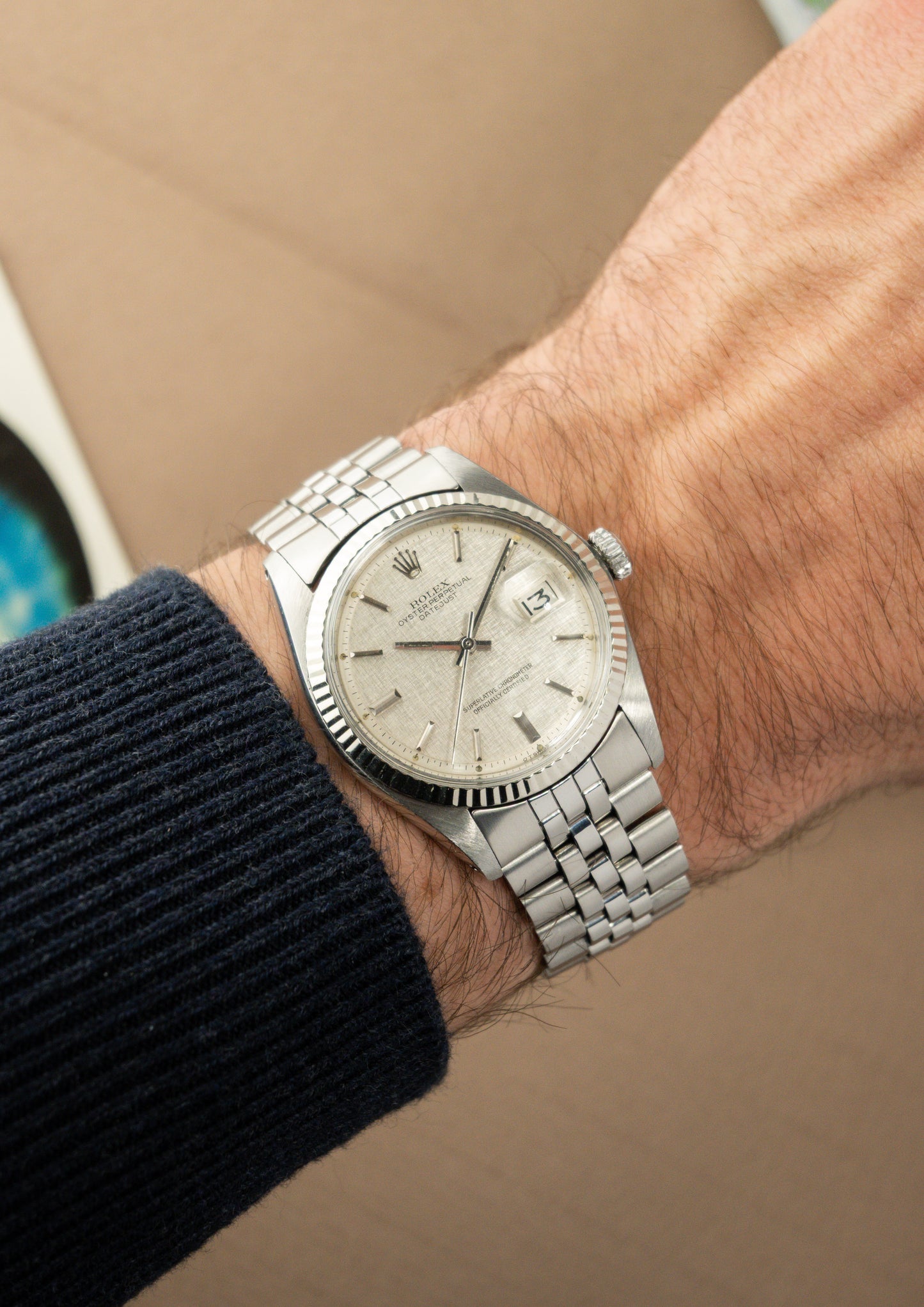 Rolex Datejust 36 'Linen Sigma dial'