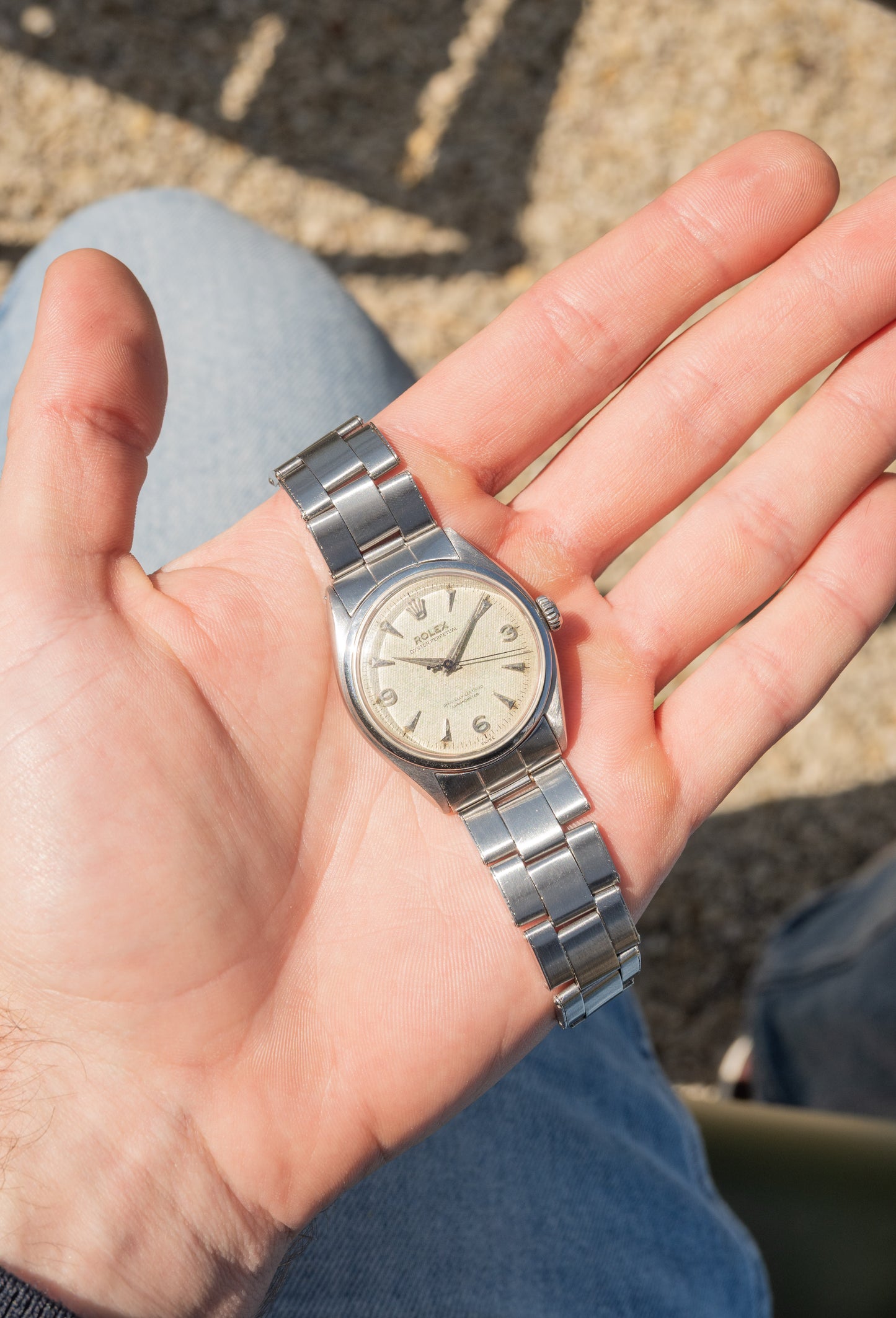 Rolex Oyster Perpetual 34 'Waffle'