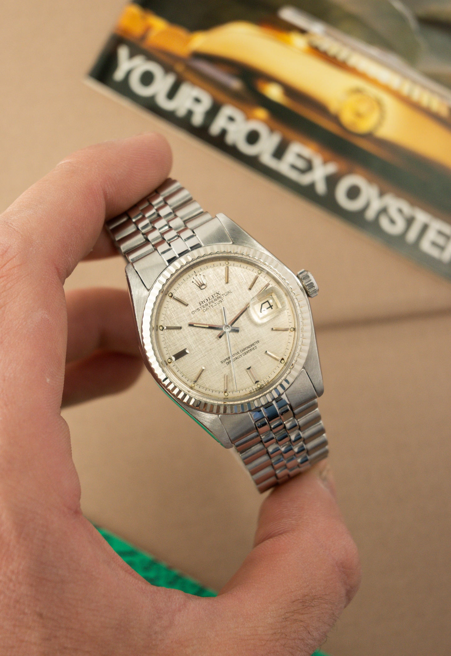 Rolex Datejust 36 'Sigma Linen'