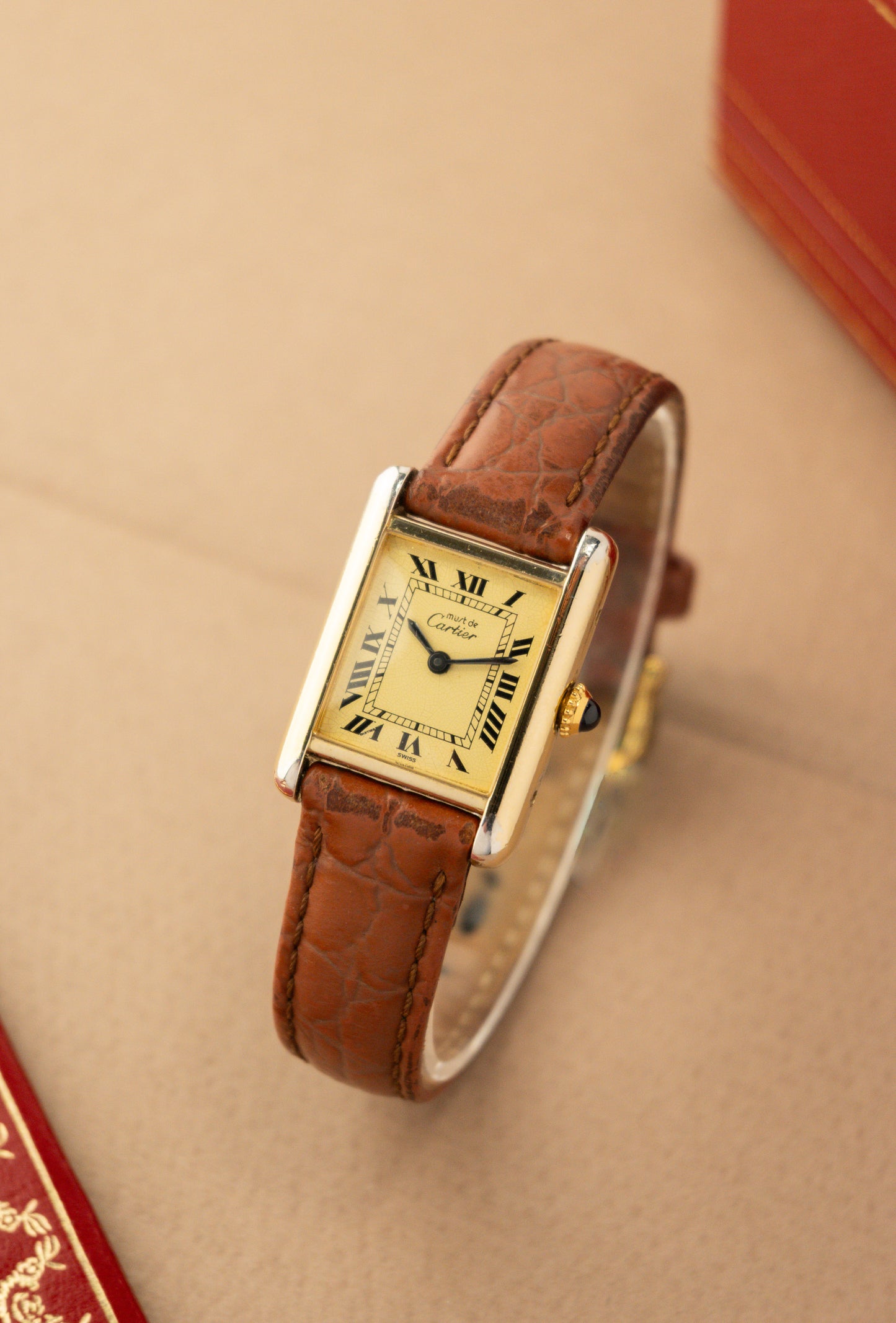 Cartier Tank | Must De Cartier | Small | 18K Gold Plated