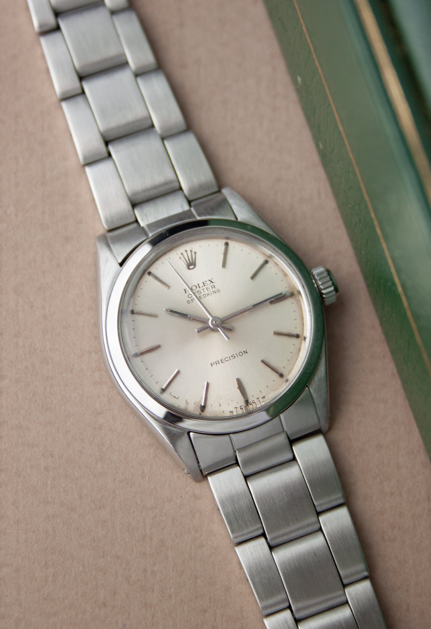 Rolex Oyster Speedking 30 + Box & Booklet
