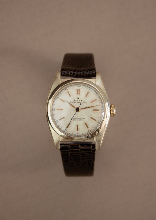 Rolex Oyster Perpetual Bubbleback 32 '18k'