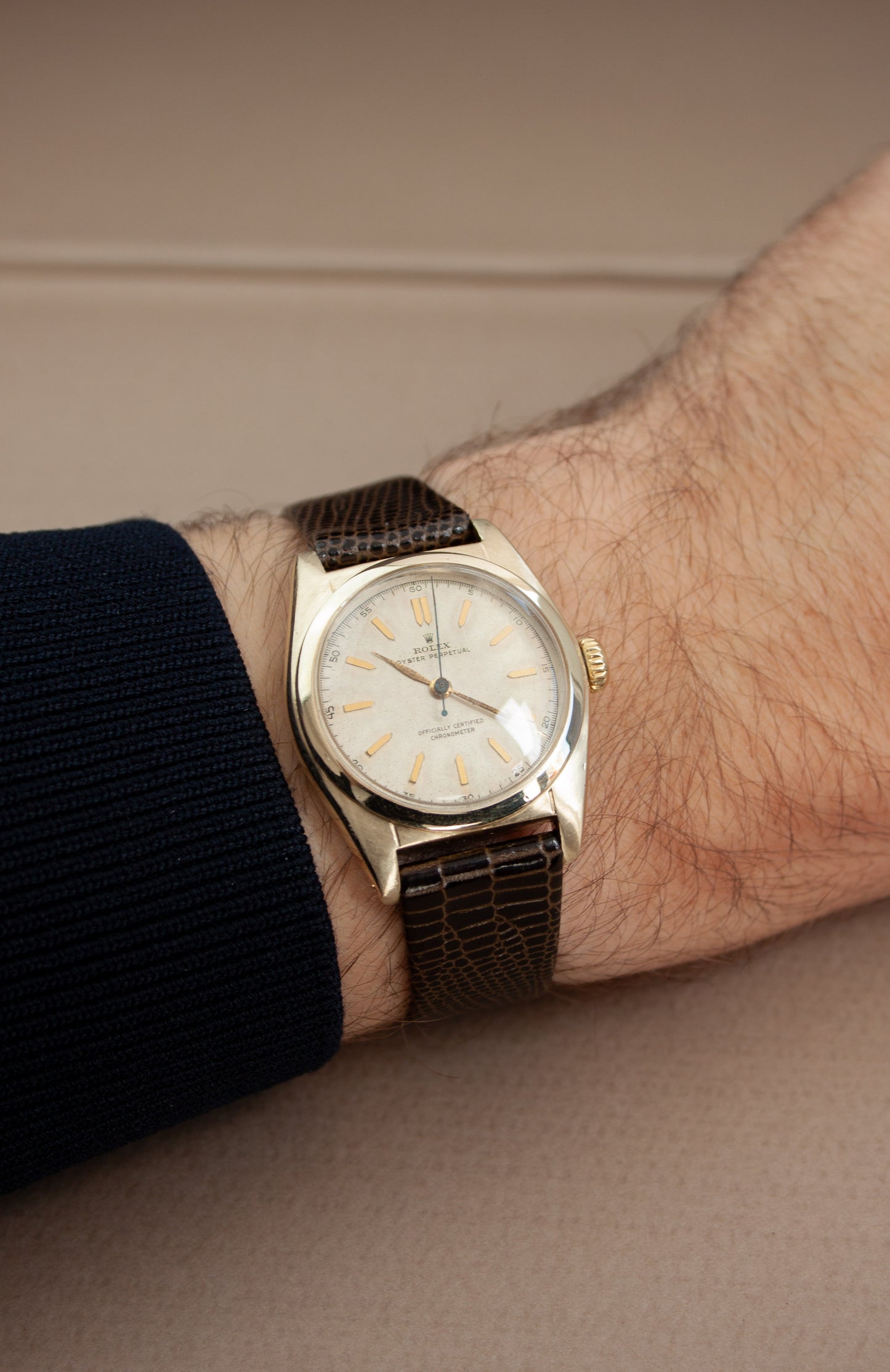 Rolex Oyster Perpetual Bubbleback 32 '18k'