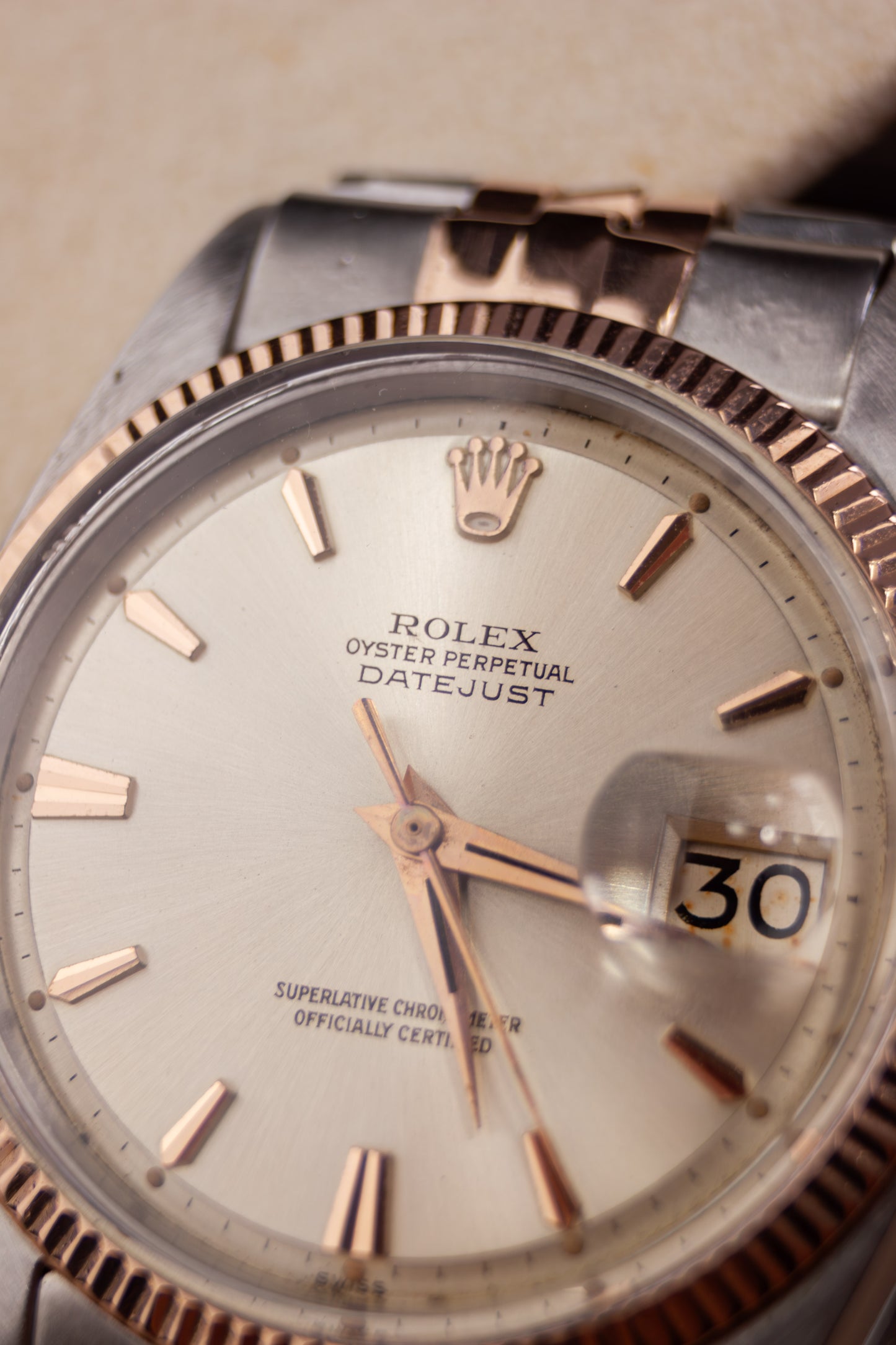 Rolex Oyster Perpetual Datejust 36 'Rose gold'