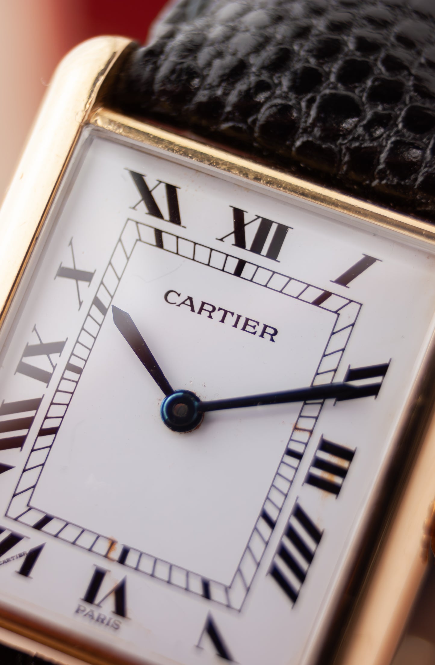 Cartier Tank Louis Paris '18k'