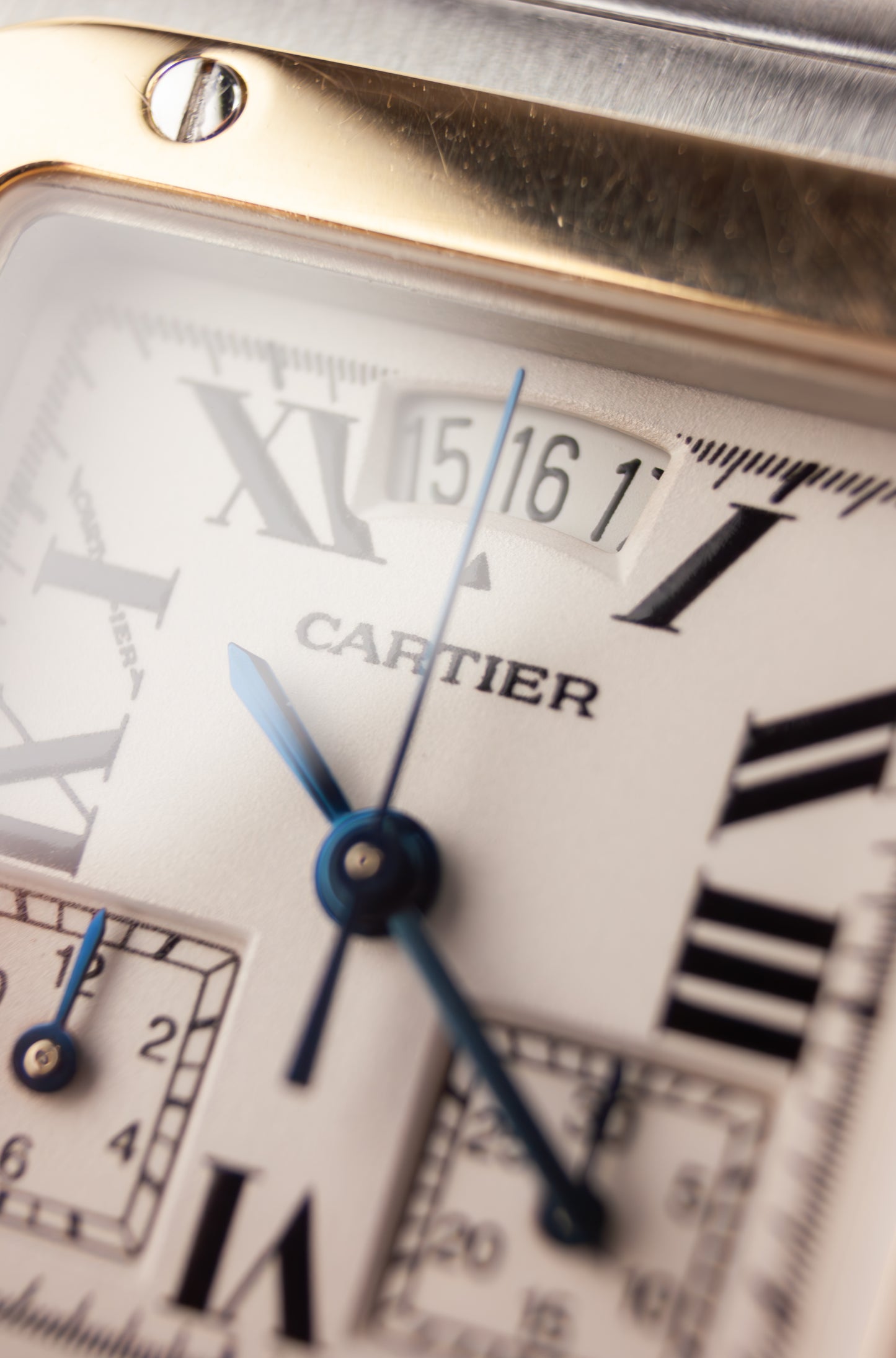 Cartier Santos Galbée Chronograph